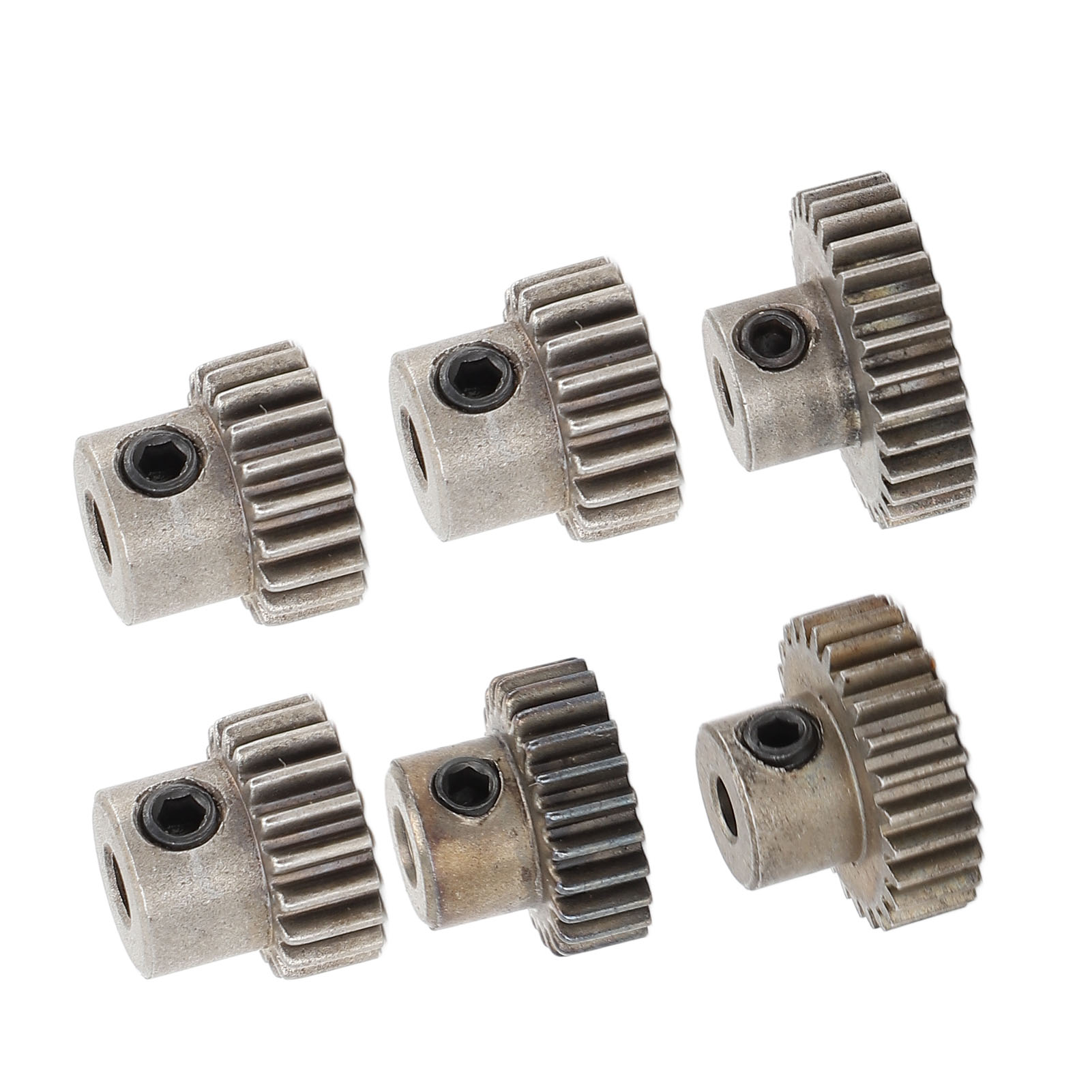3PCS RC Car Motor Gear M0.6 3.175mm Bore Steel Powder Alloy Pinion Motor Gear - Picture 33 of 35