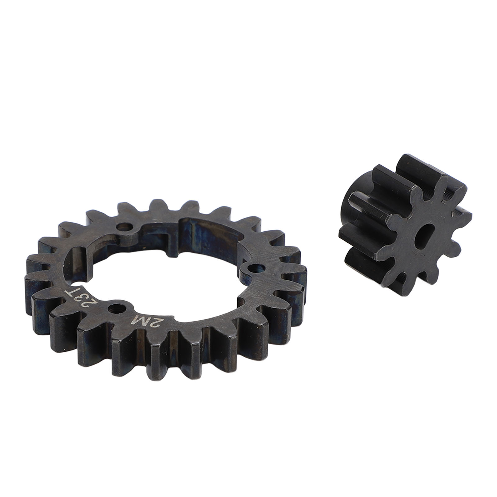 23T 2 Mod Hardened Steel Spur Gear with Motor Pinion Gear for E Revo 2.0 RC Car - Picture 14 of 18