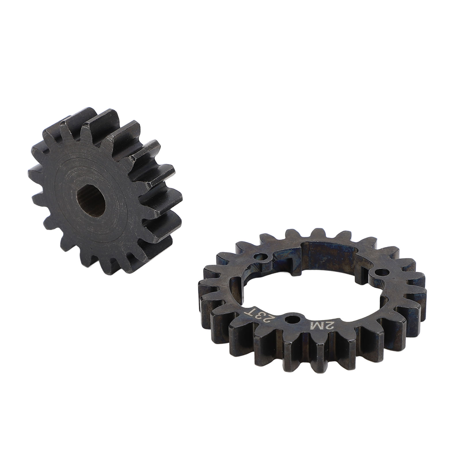 23T 2 Mod Hardened Steel Spur Gear with Motor Pinion Gear for E Revo 2.0 RC Car - Picture 16 of 18