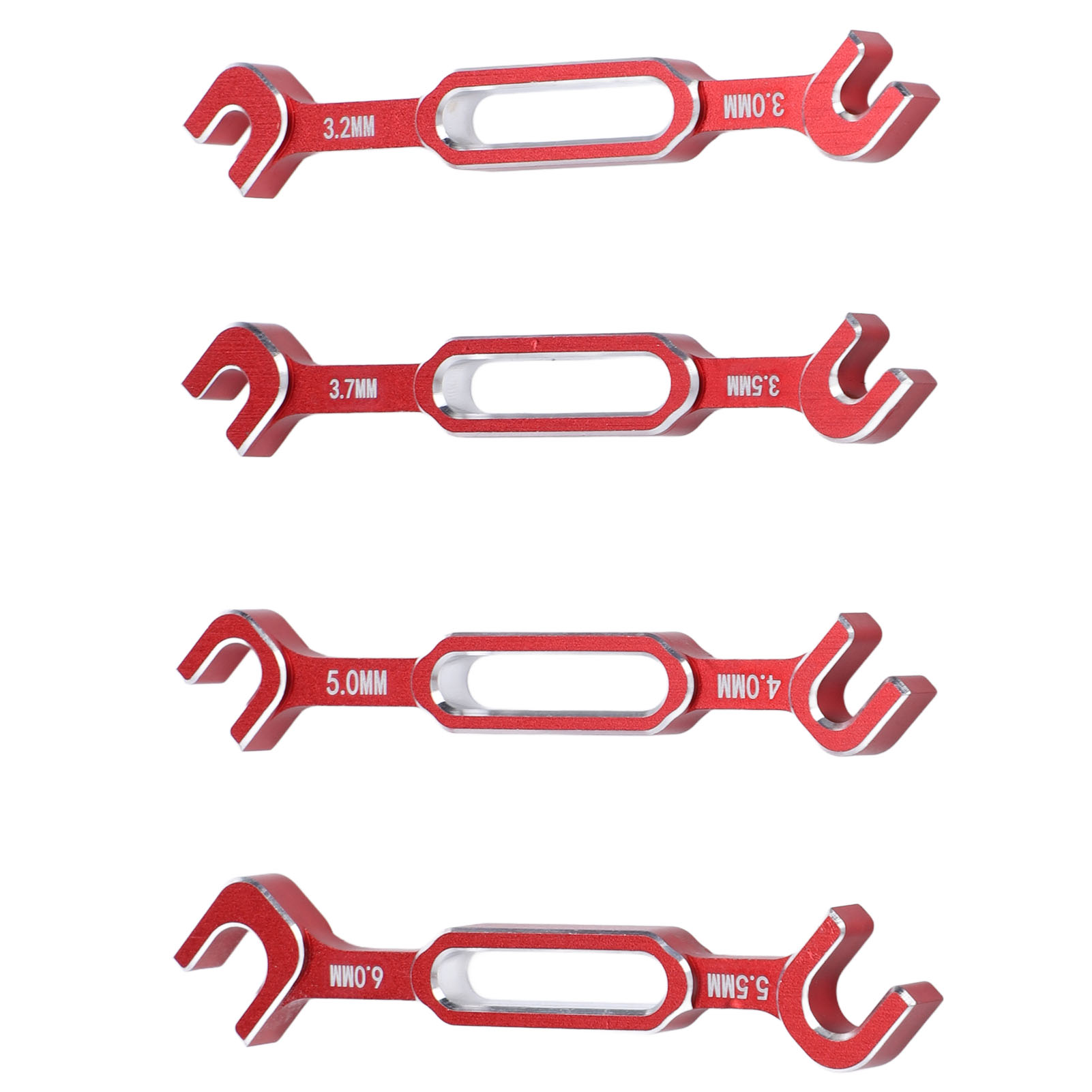 4PCS RC Turnbuckle Wrench Set Durable Repair Tool for RC Car Maintenance - Afbeelding 22 van 24