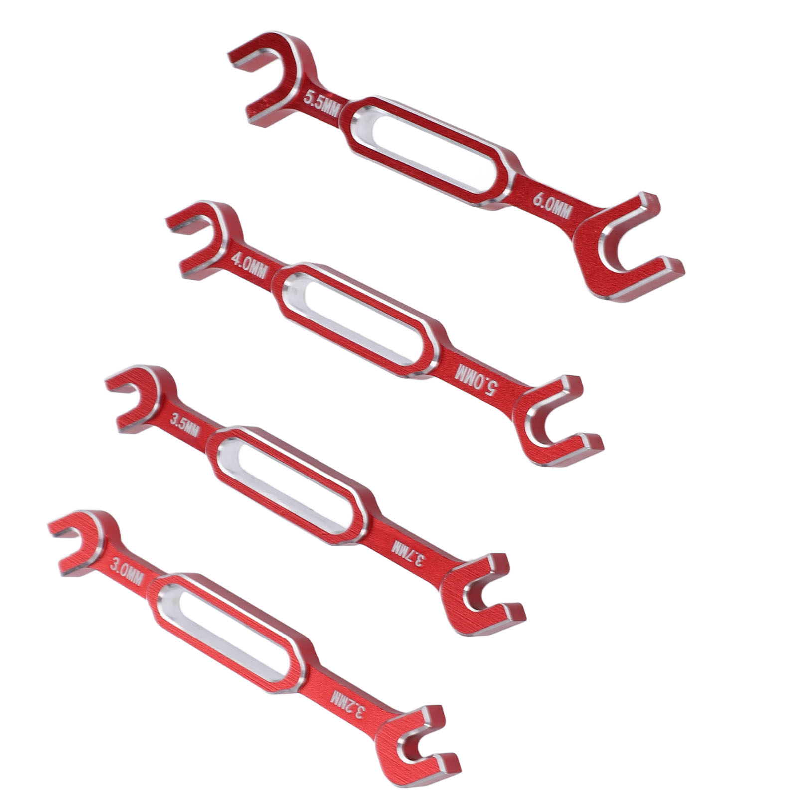 4PCS RC Turnbuckle Wrench Set Durable Repair Tool for RC Car Maintenance - Afbeelding 24 van 24