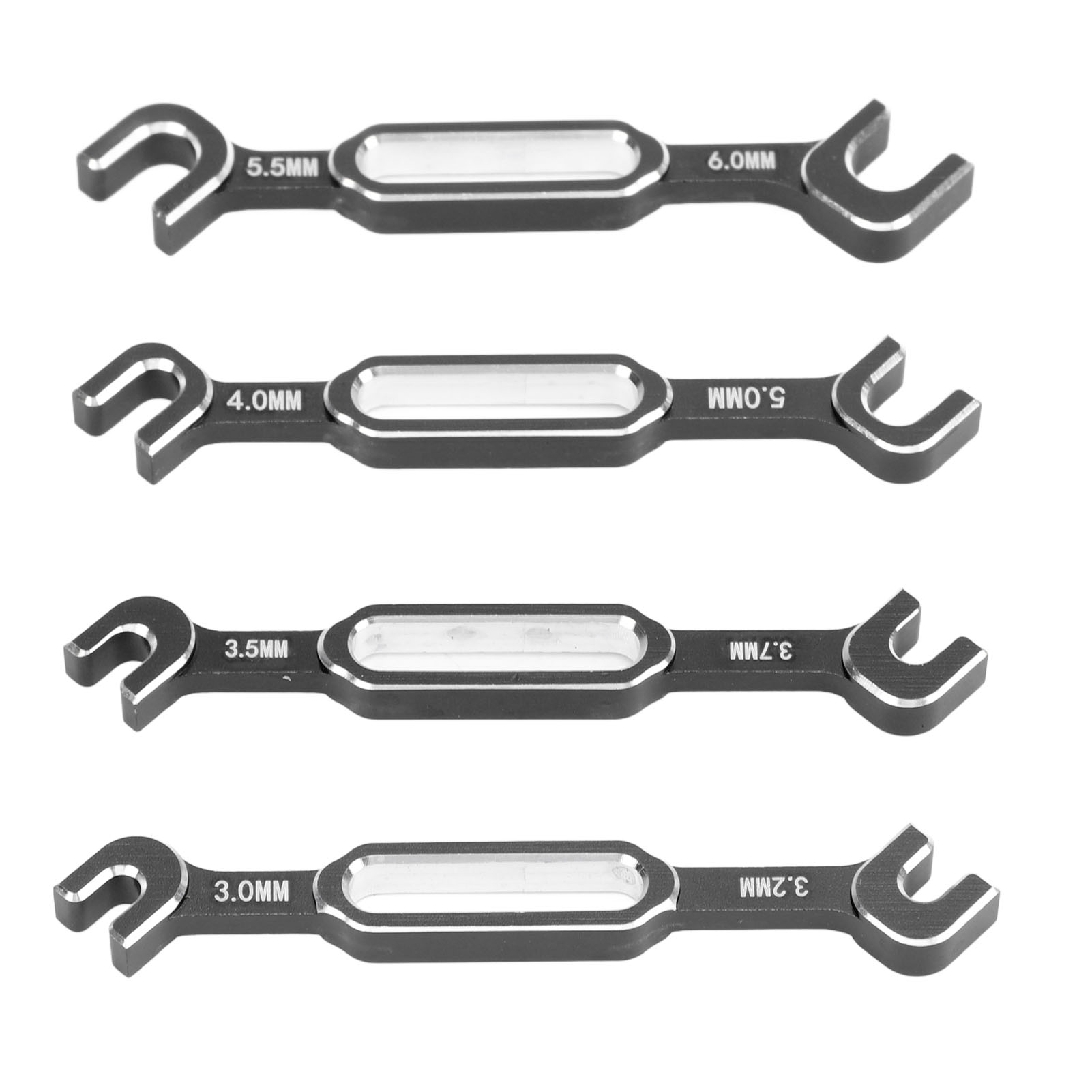 4PCS RC Turnbuckle Wrench Set Durable Repair Tool for RC Car Maintenance - Afbeelding 16 van 24