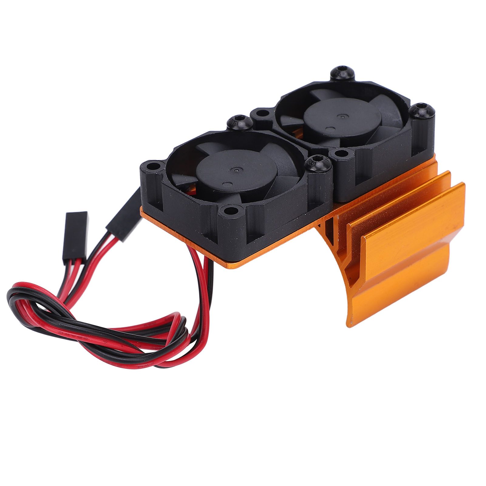 ESC Cooling Fan and Motor Dual Fan Set Aluminum Plastic Fan Set for Slash 4x4 - Afbeelding 13 van 18