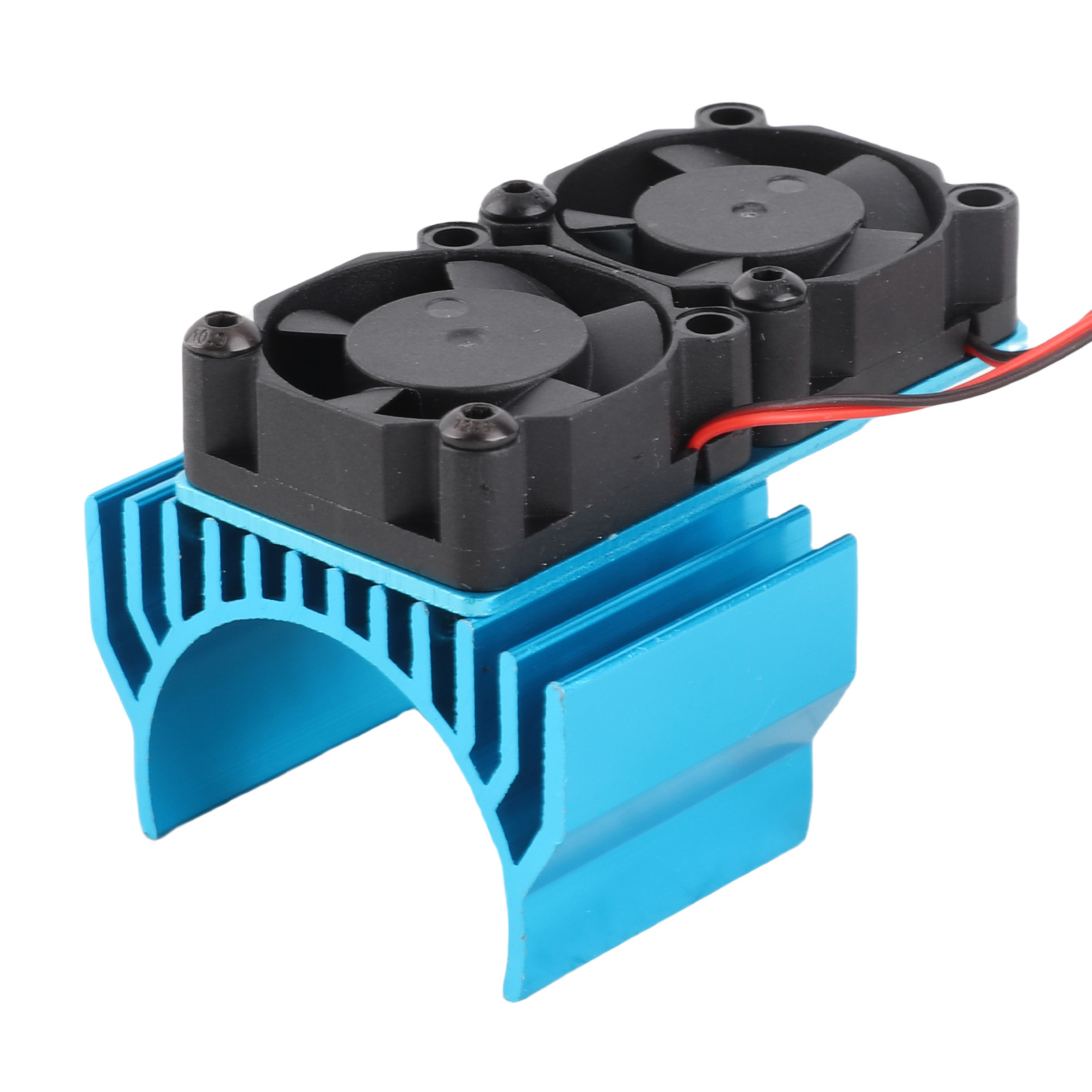ESC Cooling Fan and Motor Dual Fan Set Aluminum Plastic Fan Set for Slash 4x4 - Afbeelding 16 van 18