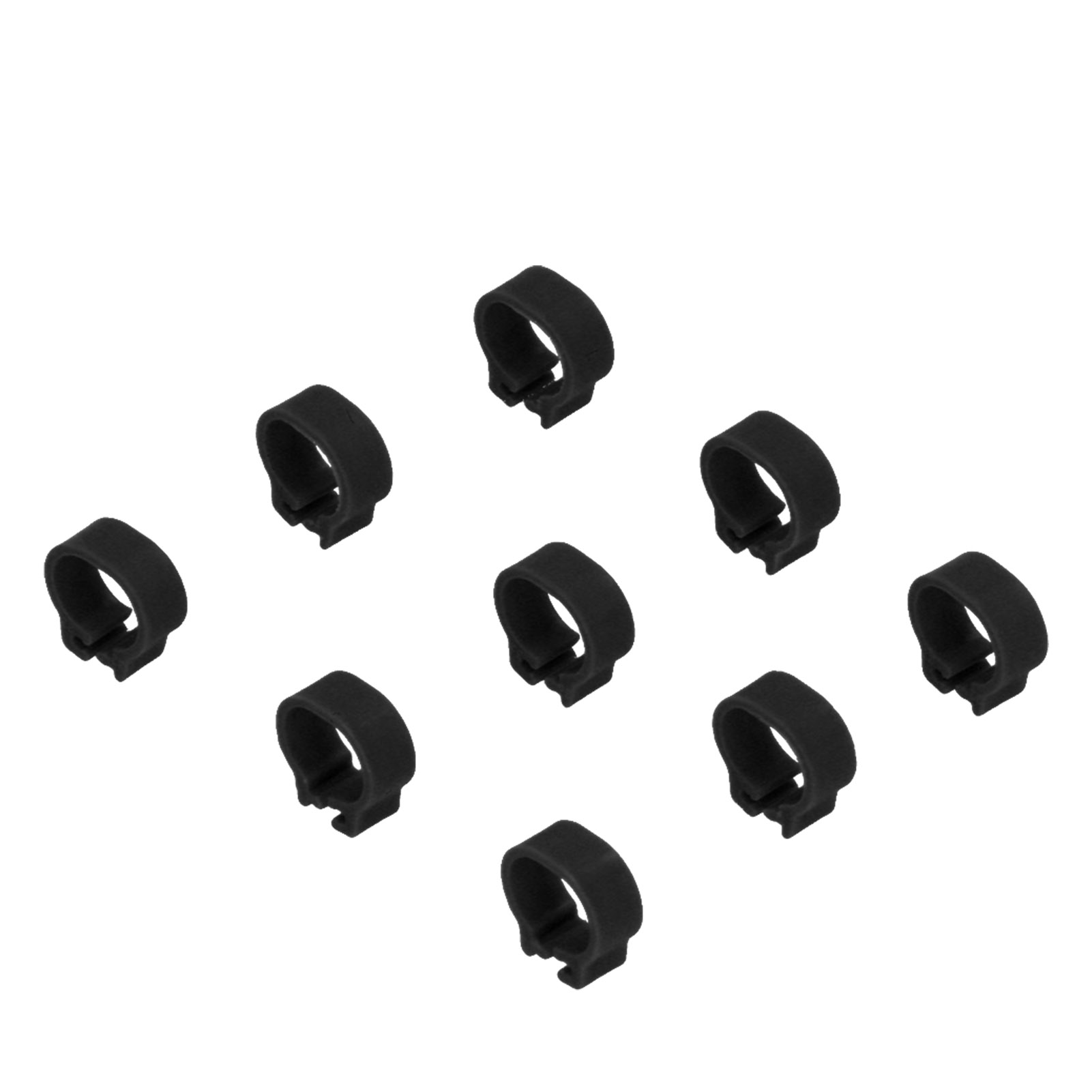 NEW 100PCS 8mm Pigeons Identification Leg Rings Poultry Leg Bands No Words