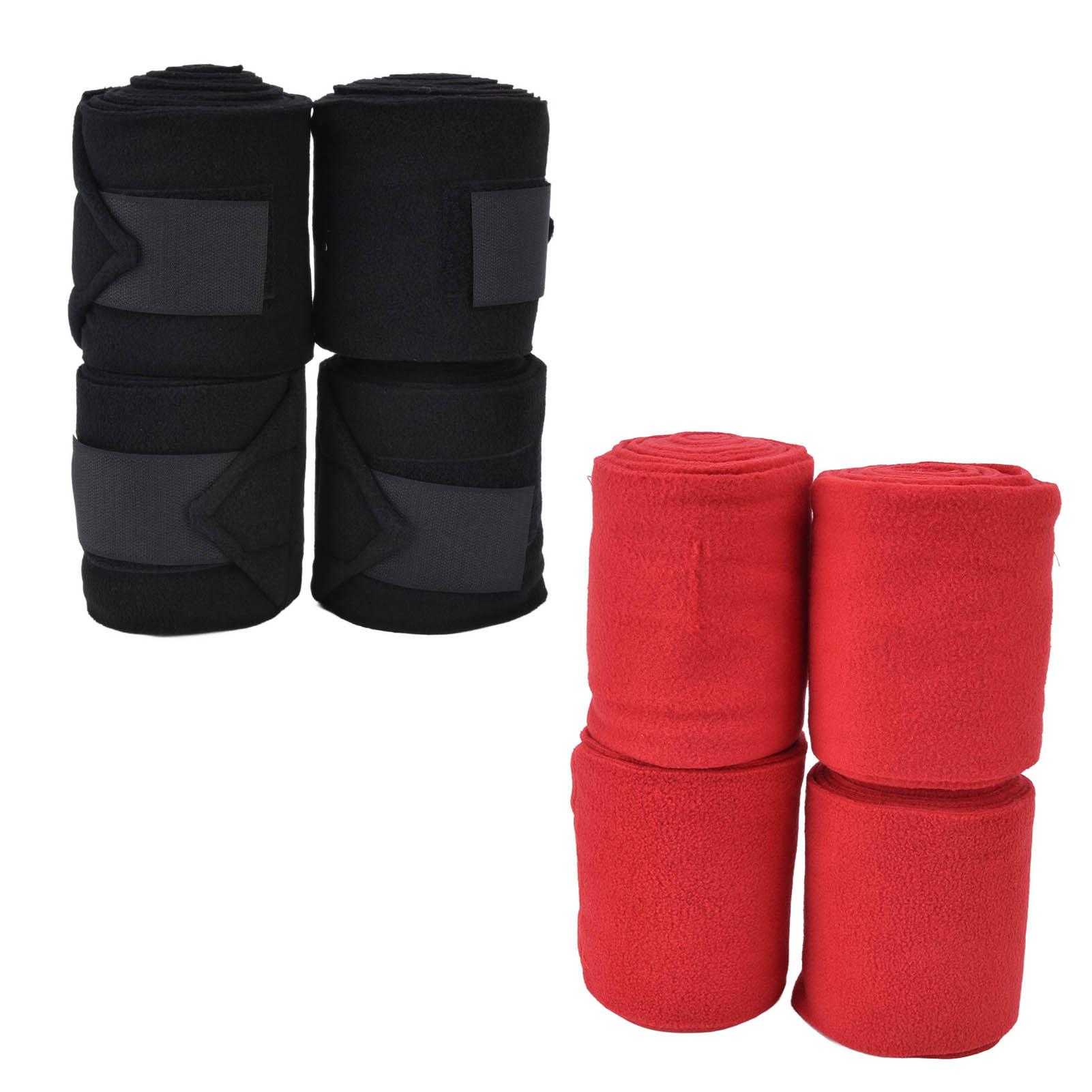 4Pcs Horse Leg Warp Self Adhesive Breathable Wear Resistant Animal Leg Bandage