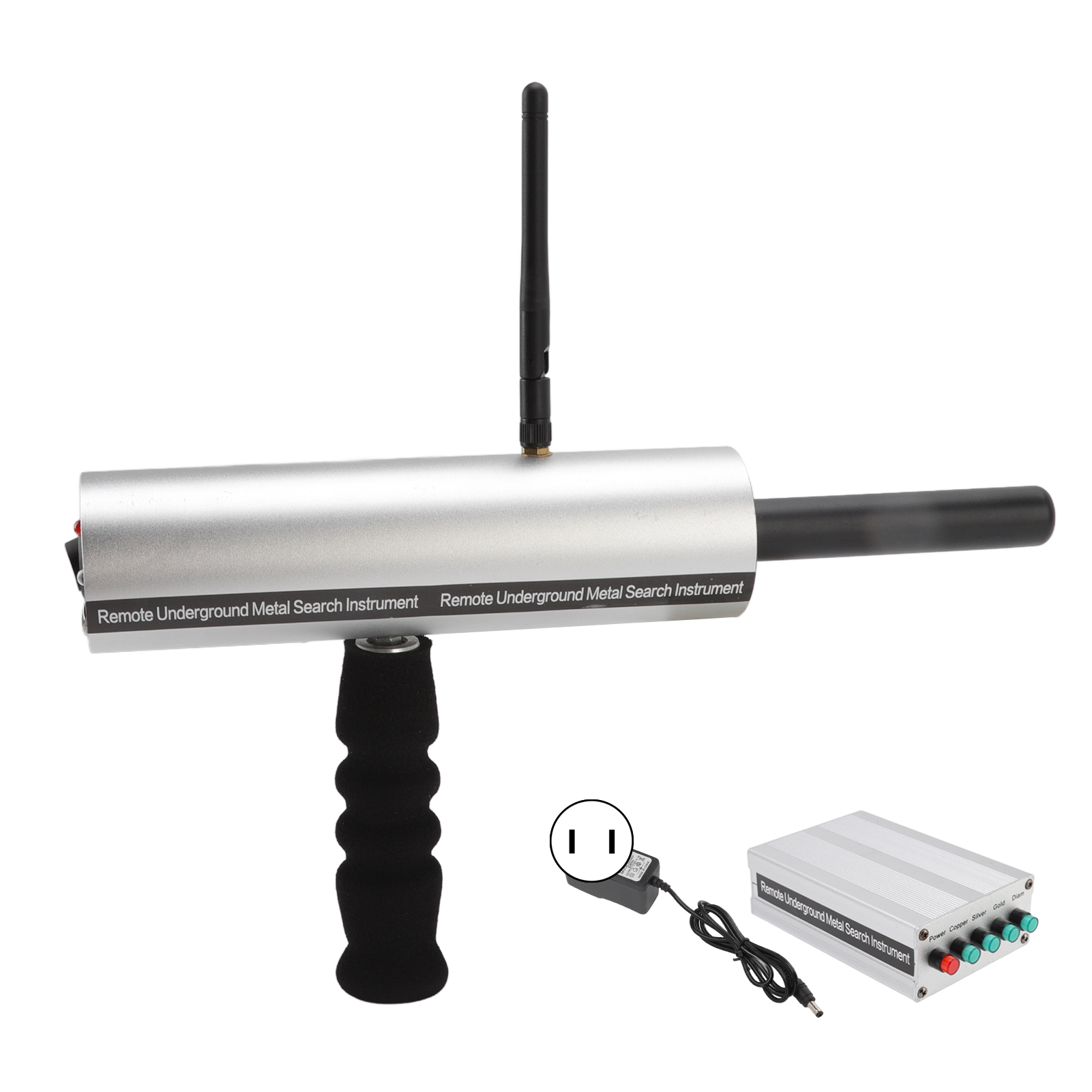 15m Depth Aluminum Silver Finder