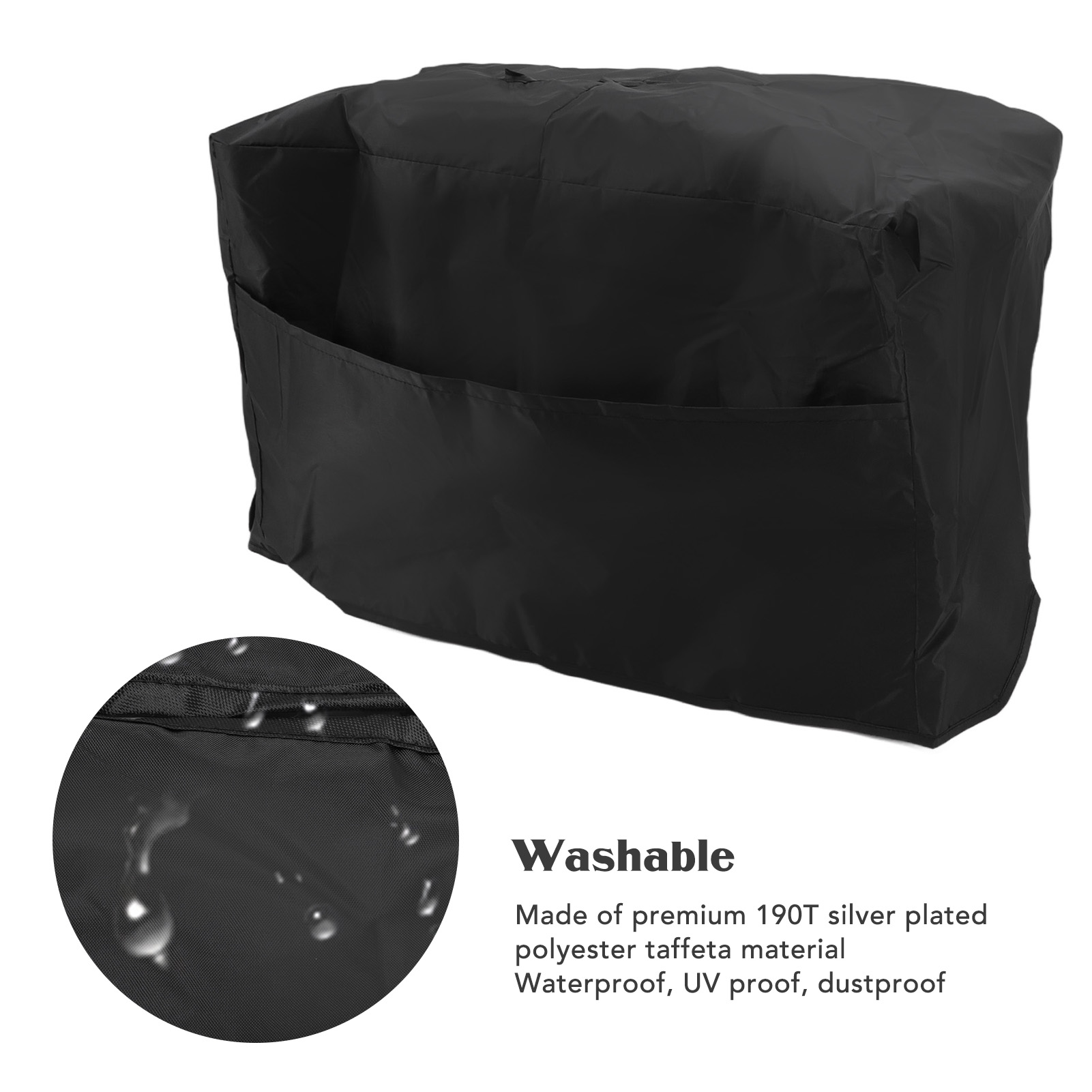 Welding Machine Canopy Waterproof 190T Silver Plated Polyester Taffeta UV P DM - Picture 13 of 18