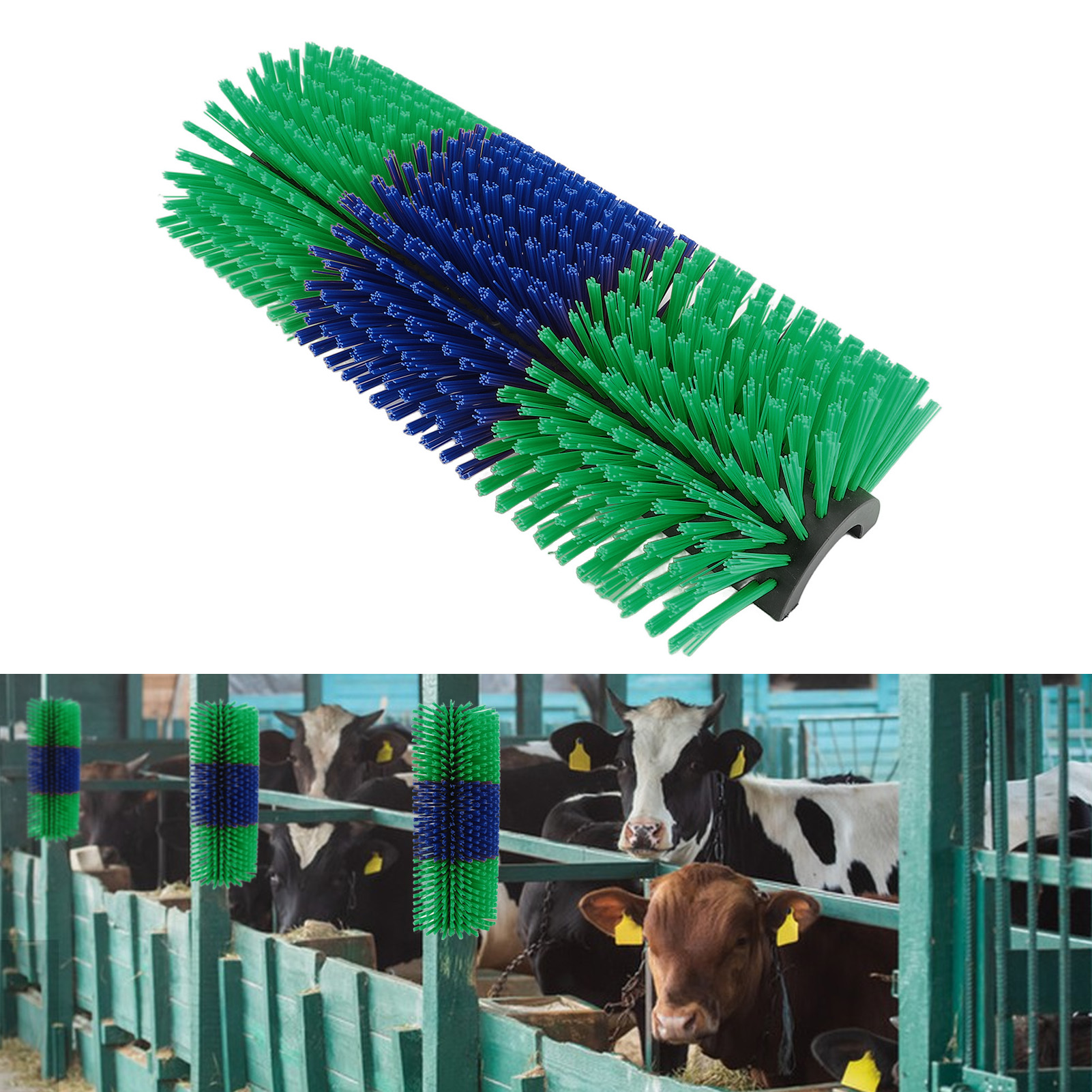 Livestock Scratching Brush 435mm Horse Cow Scratcher Relieve Back Itching - Picture 18 of 18