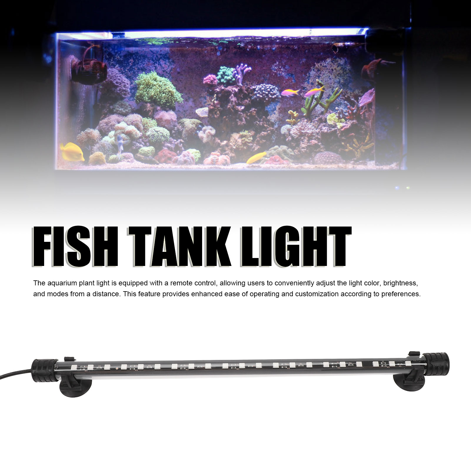 LED Aquarium Light High Brightness LED Beads Multiple Modes Underwater Fish