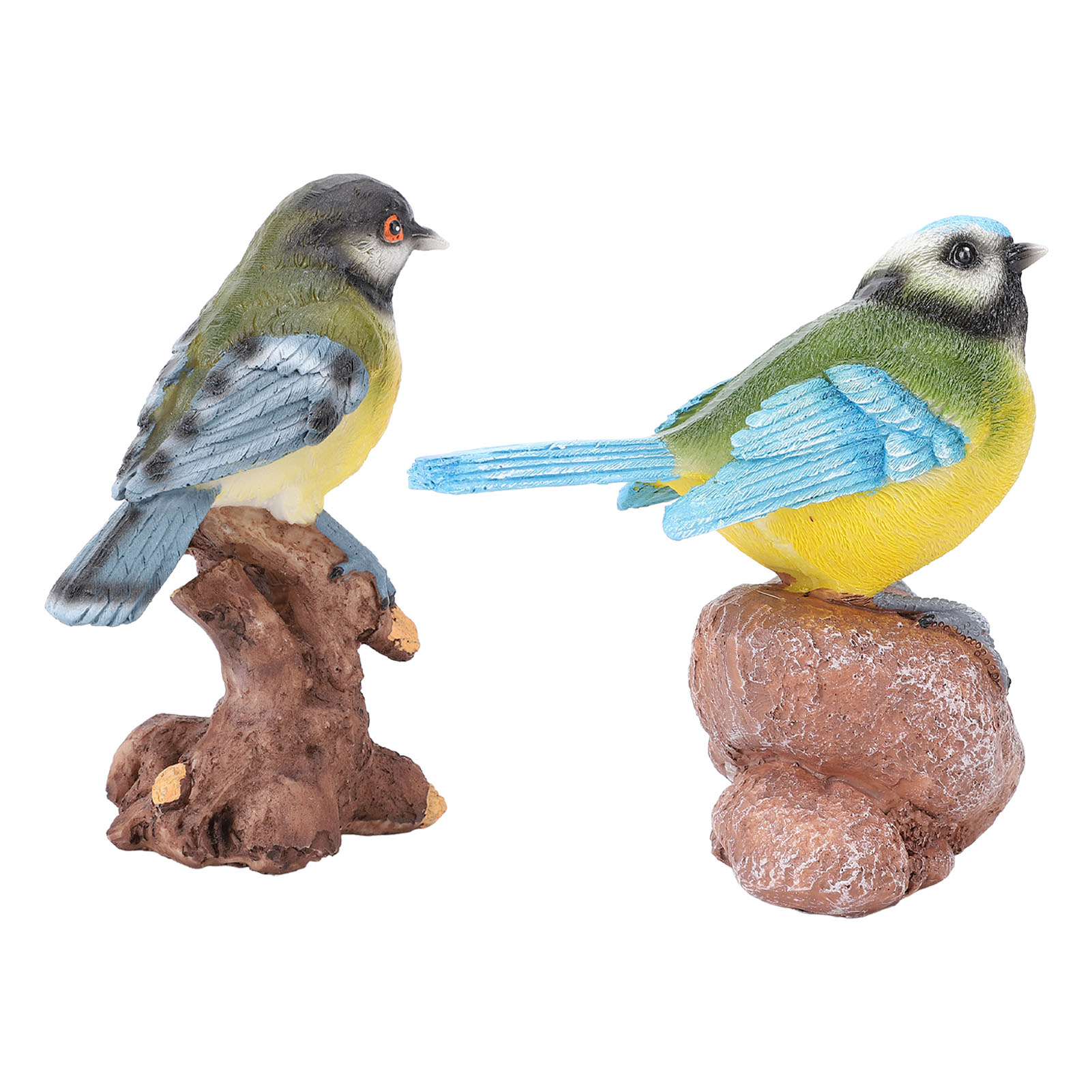 Garden Bird Statue Sculpture Decoration Animal Bird Figurine For Indoor US - Picture 25 of 28