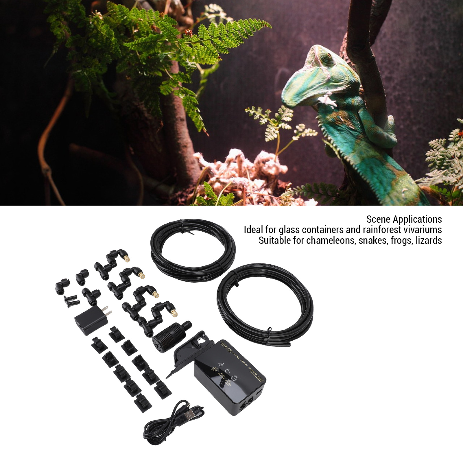 Terrarium Misting System Keeps Frogs Comfortable in Rainforest Enclosures - Picture 18 of 18
