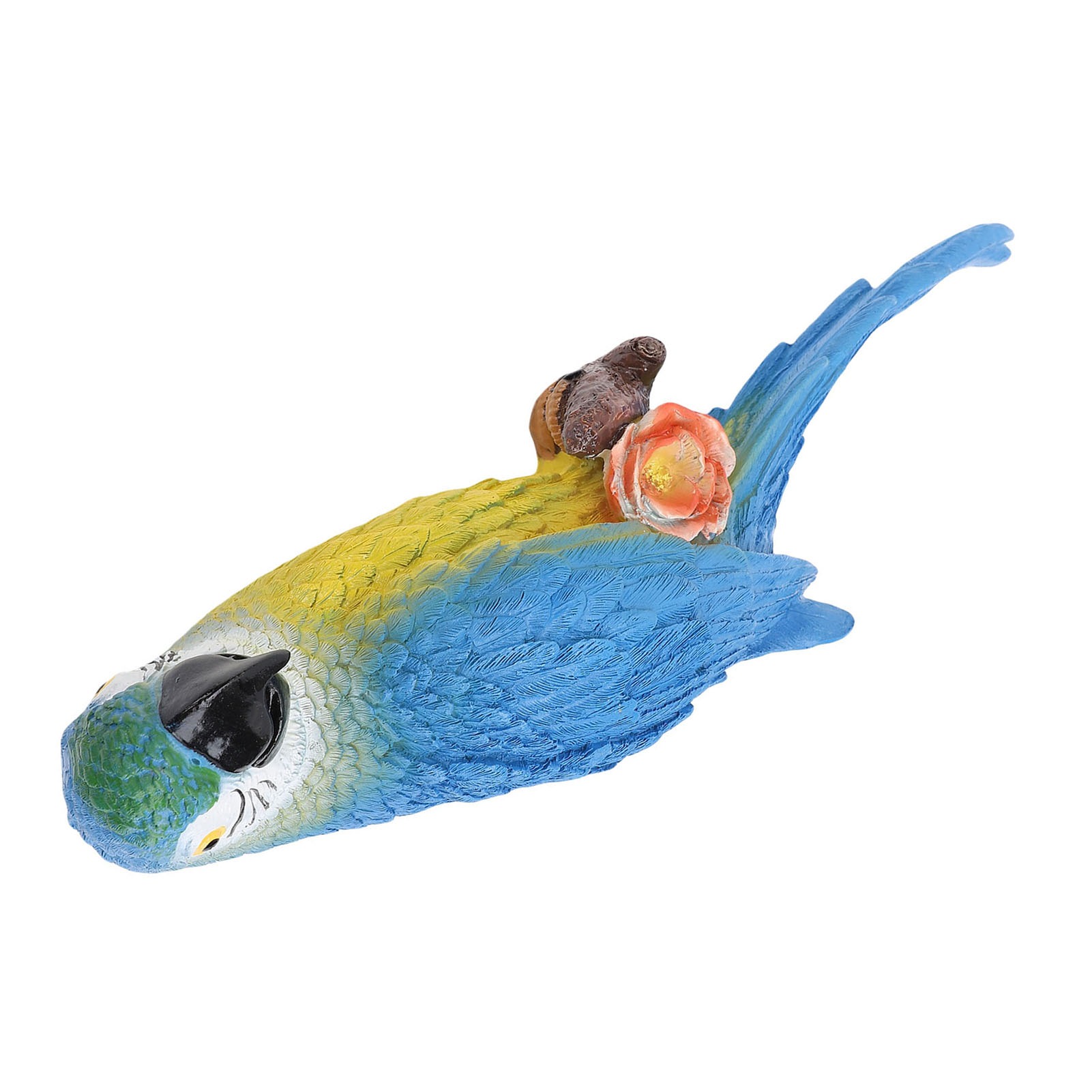 Papagei Skulptur Mehrzweckrealistische Schnitzerei officiel Resin Wetterfestes