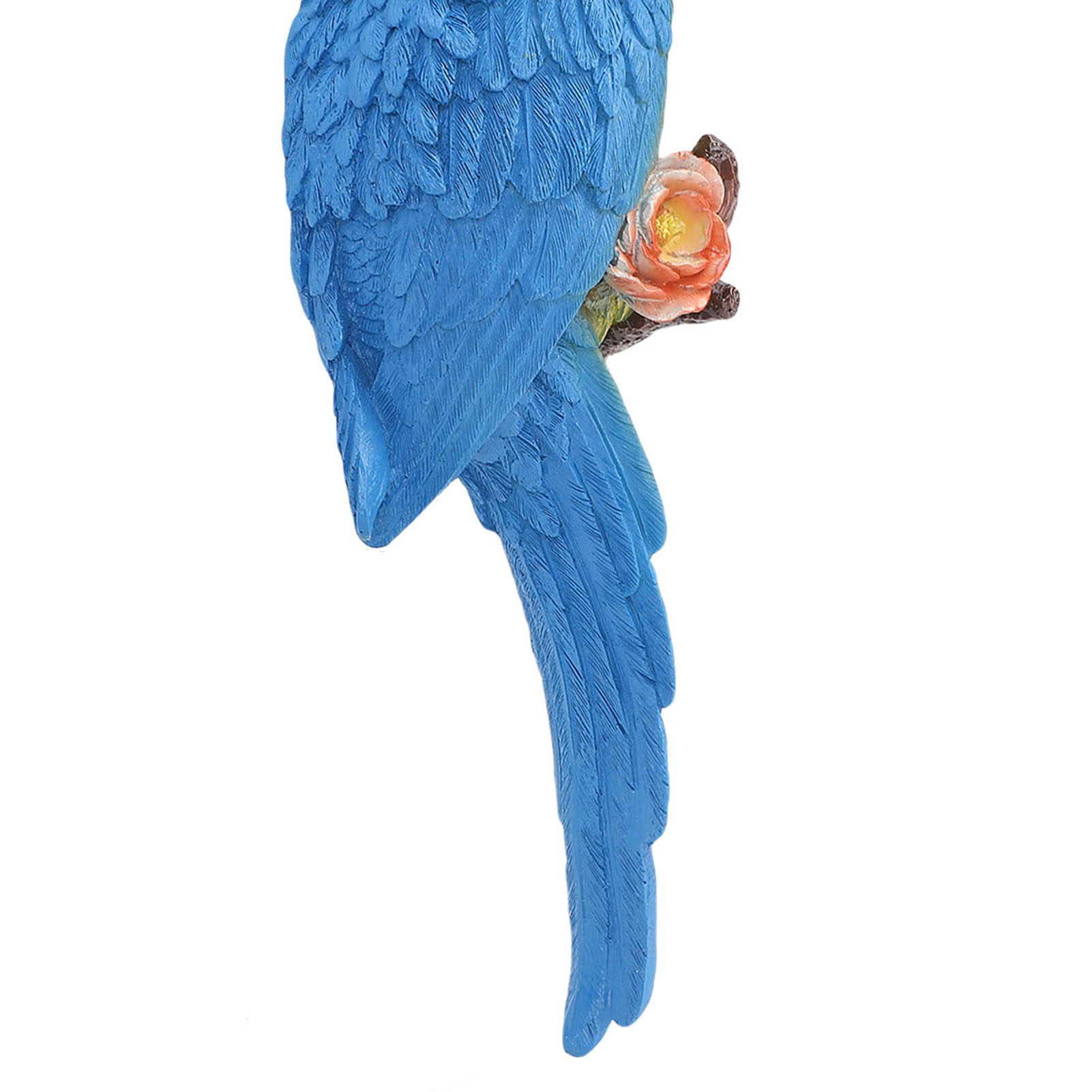 Papagei en ligne Skulptur Mehrzweckrealistische Schnitzerei Resin Wetterfestes