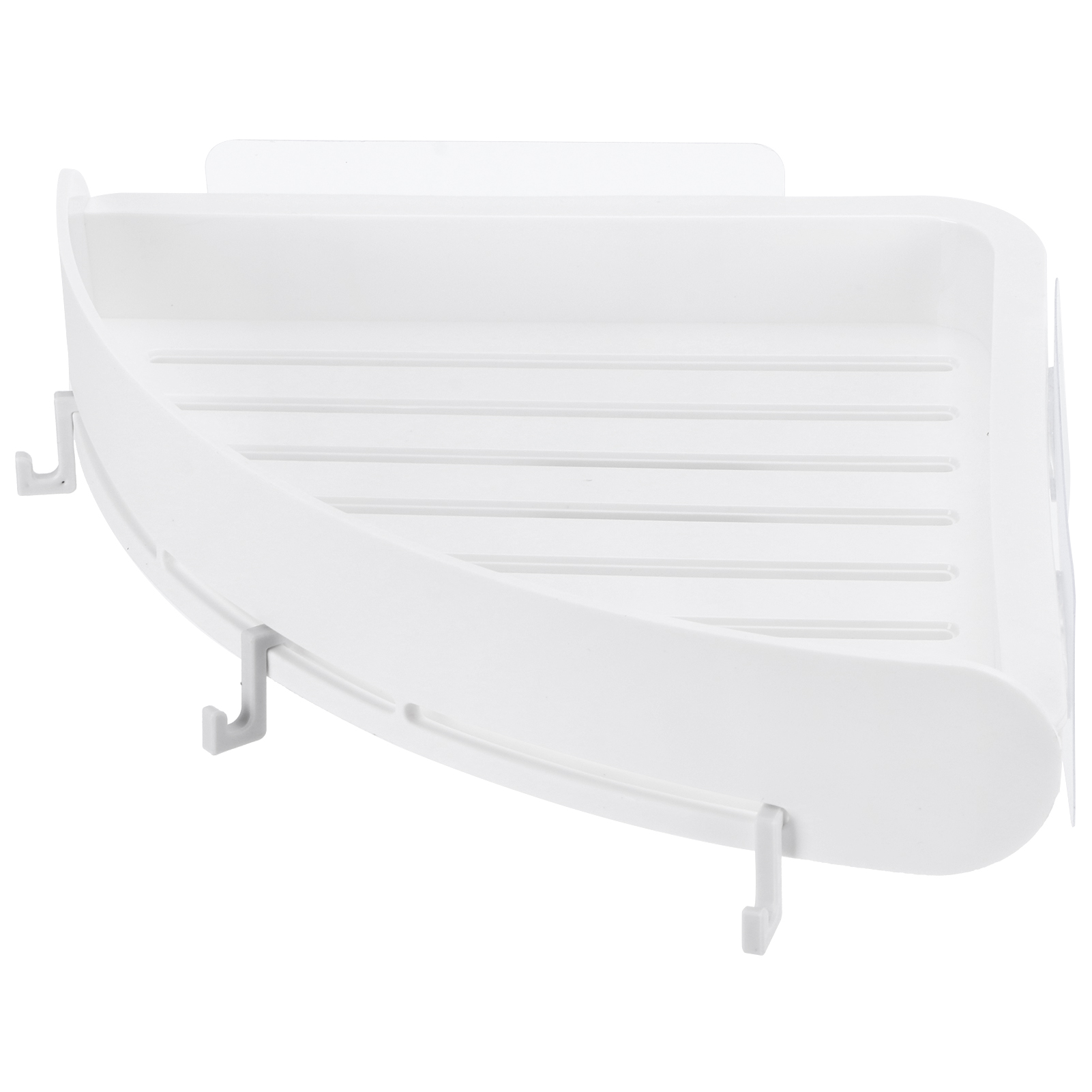 NEW Bathroom Shelf Organizer No Punching Corner Shelf Shampoo Holder Storage
