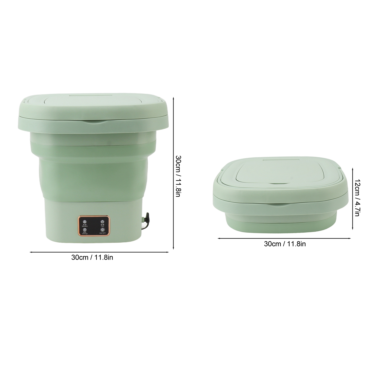 Portable Washing Machine Foldable Mini Washing Machine for Hotel Dormitory