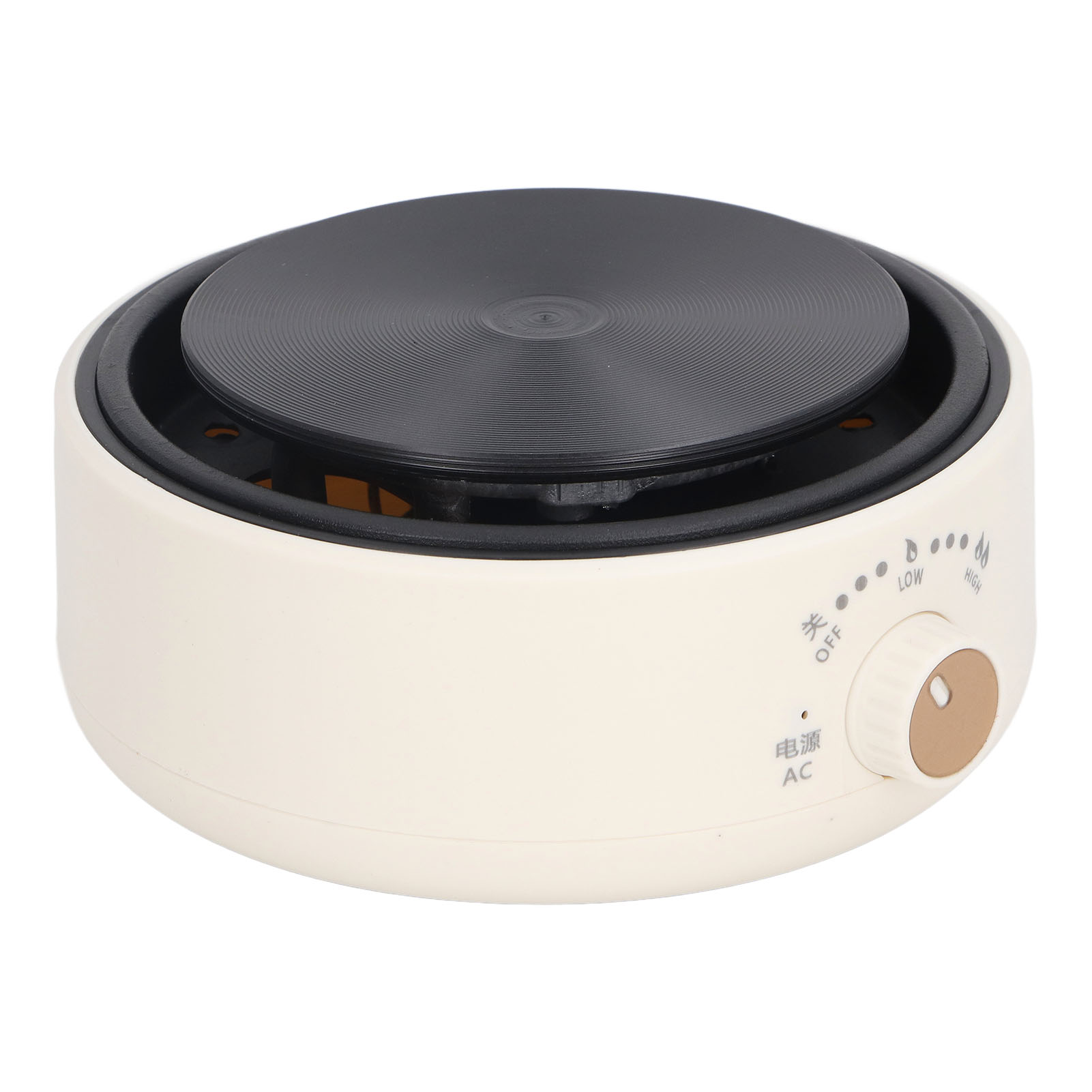 Countertop Single Burner Portable Multifunction Efficient Safe 360 Deg Heating