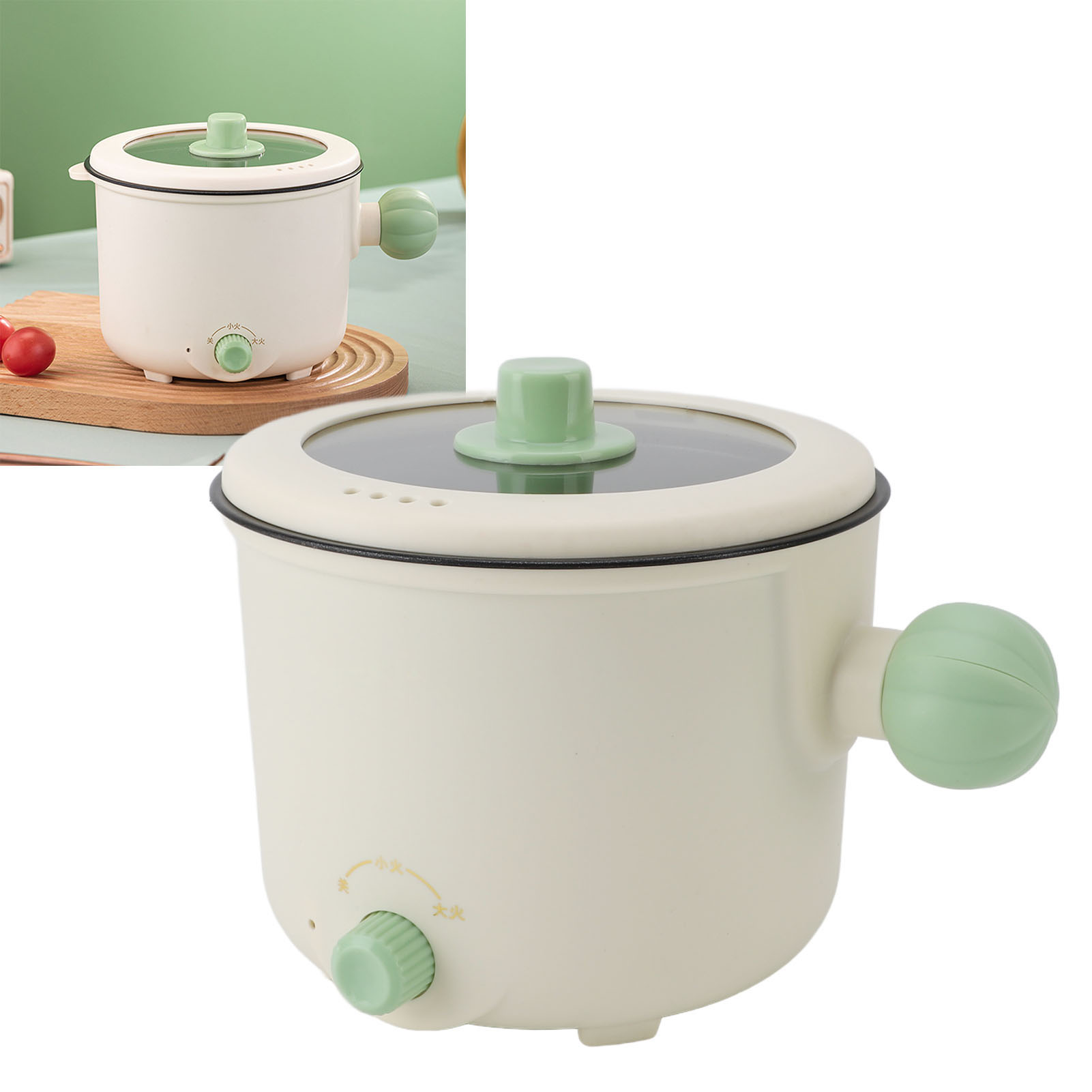 Electric Cooking Pot Multifunctional Non Stick Portable Mini Electric Hot Pot - Picture 26 of 30