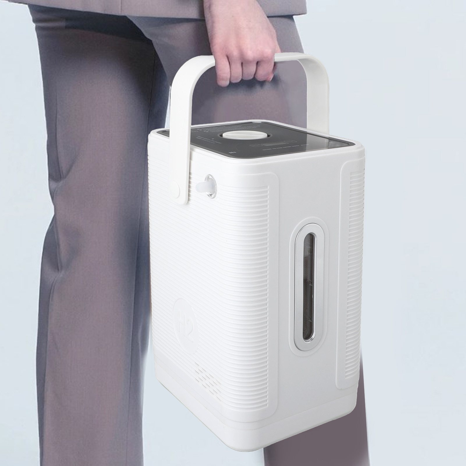 Máquina de inhalación de hidrógeno silenciosa portátil alta pureza H2 hidrógeno agua gen EE. UU. - Imagen 25 de 29