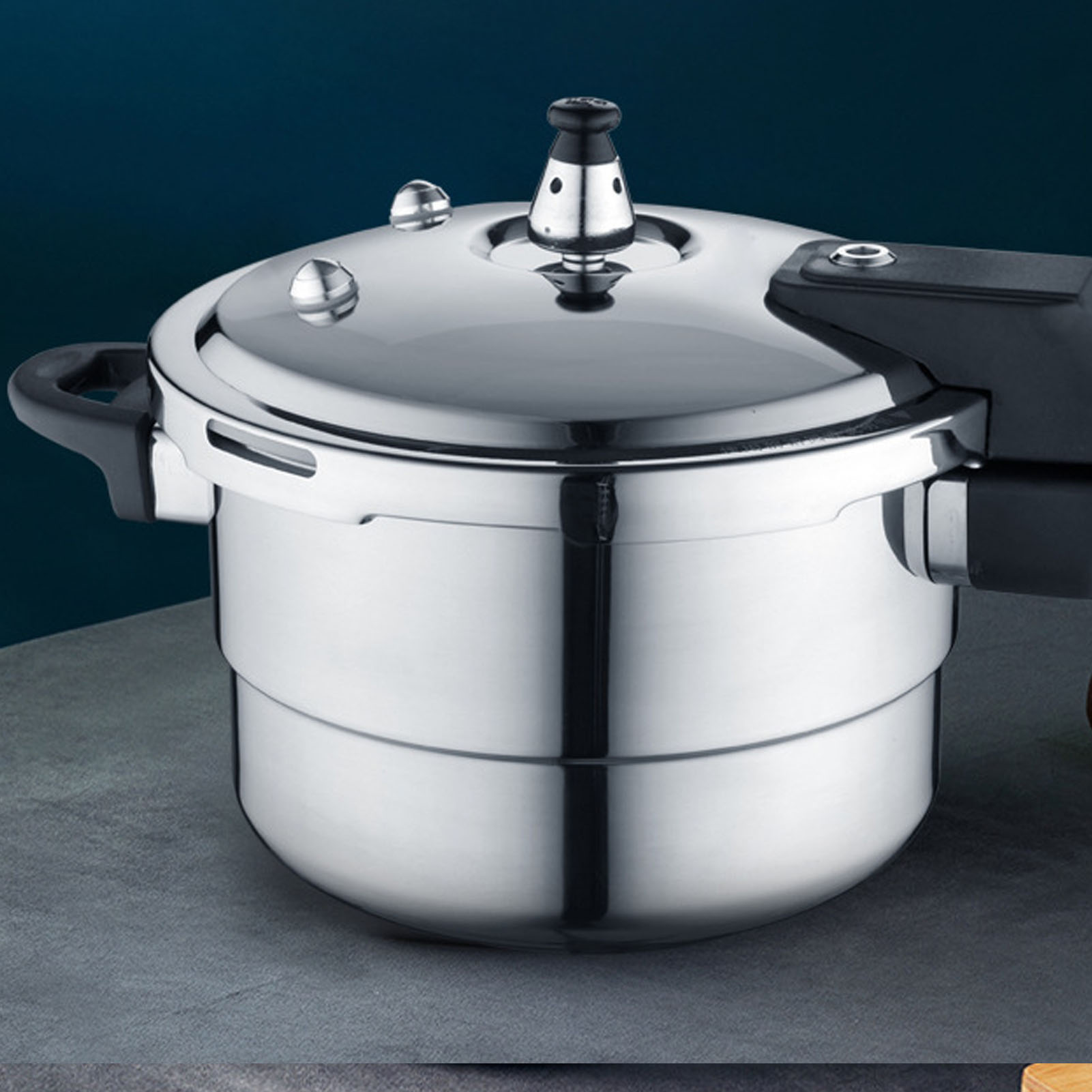 Fast Heat Transfer Stainless Steel Pressure Cooker Pot for Induction Cooker