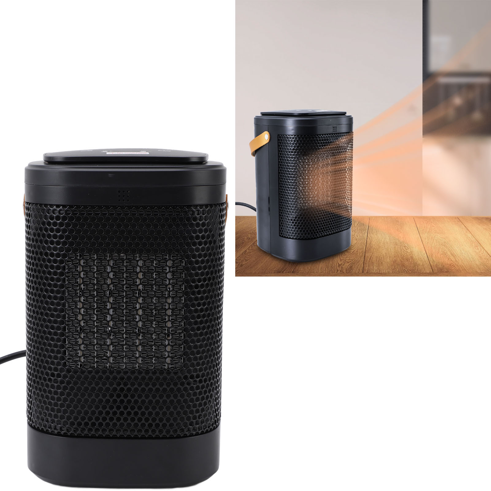 Desk Heater 1500W 70° Oscillating Fast Heating for Bedroom Living Room - Picture 16 of 18