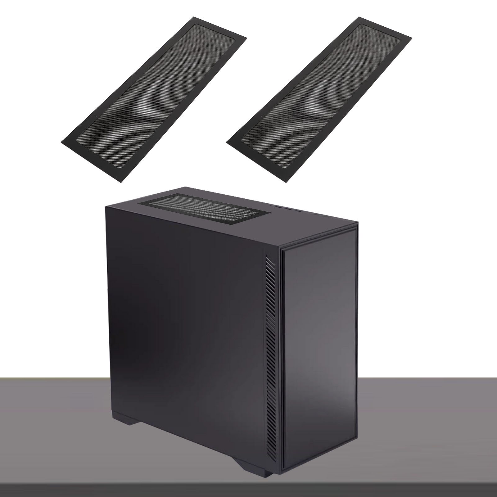 Computer -Lüfterfiltergrill Magnetrahmen PC Lüfterstaubfilter Feines Netz Für - Bild 24 von 28