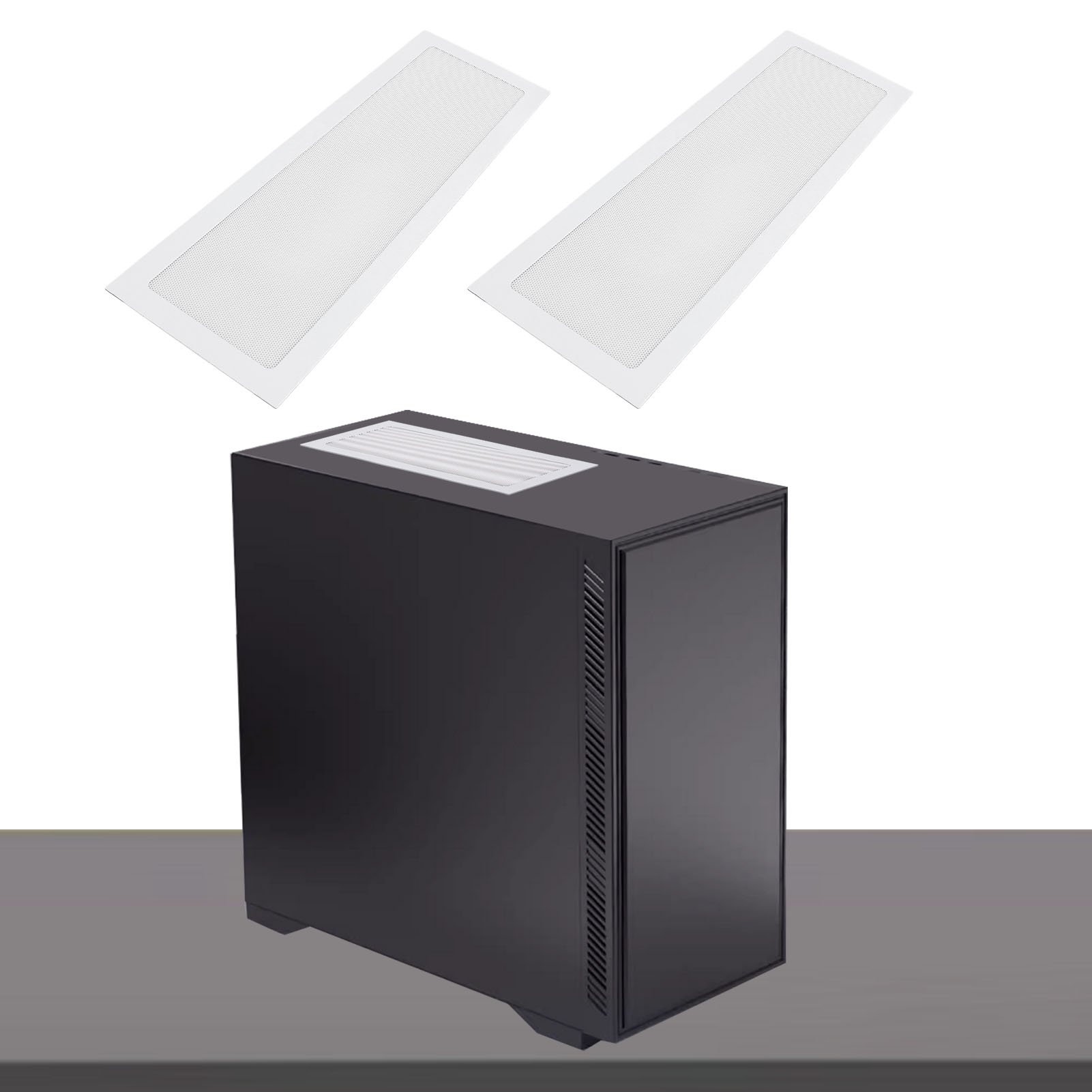Fine Mesh PC Filtr chłodnicy Rama magnetyczna 2 szt. do komputerowych grilli wentylatorów - Zdjęcie 14 z 18