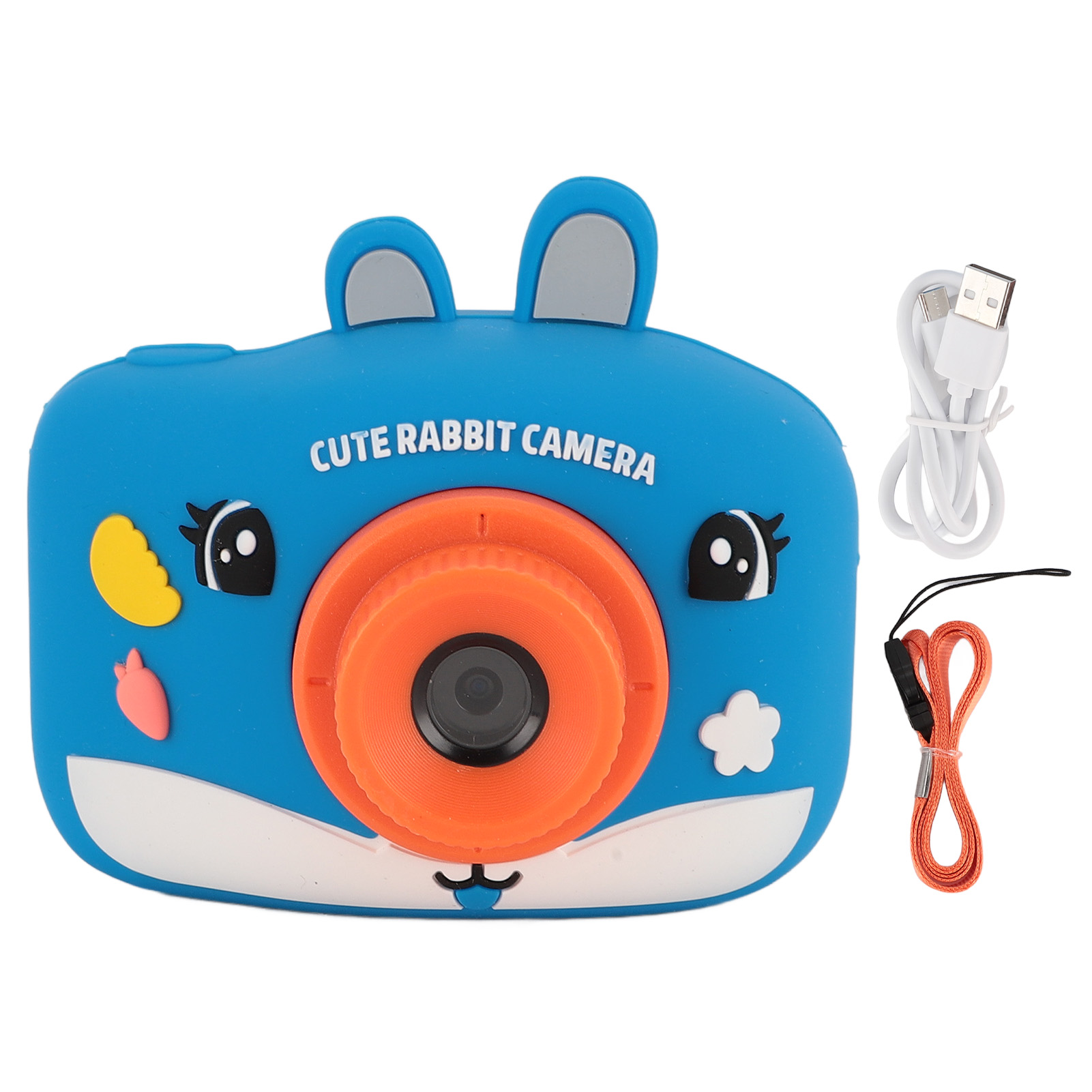 1080P HD Dual Lens Kids Camera Toy with Autofocus for Birthday Gifts