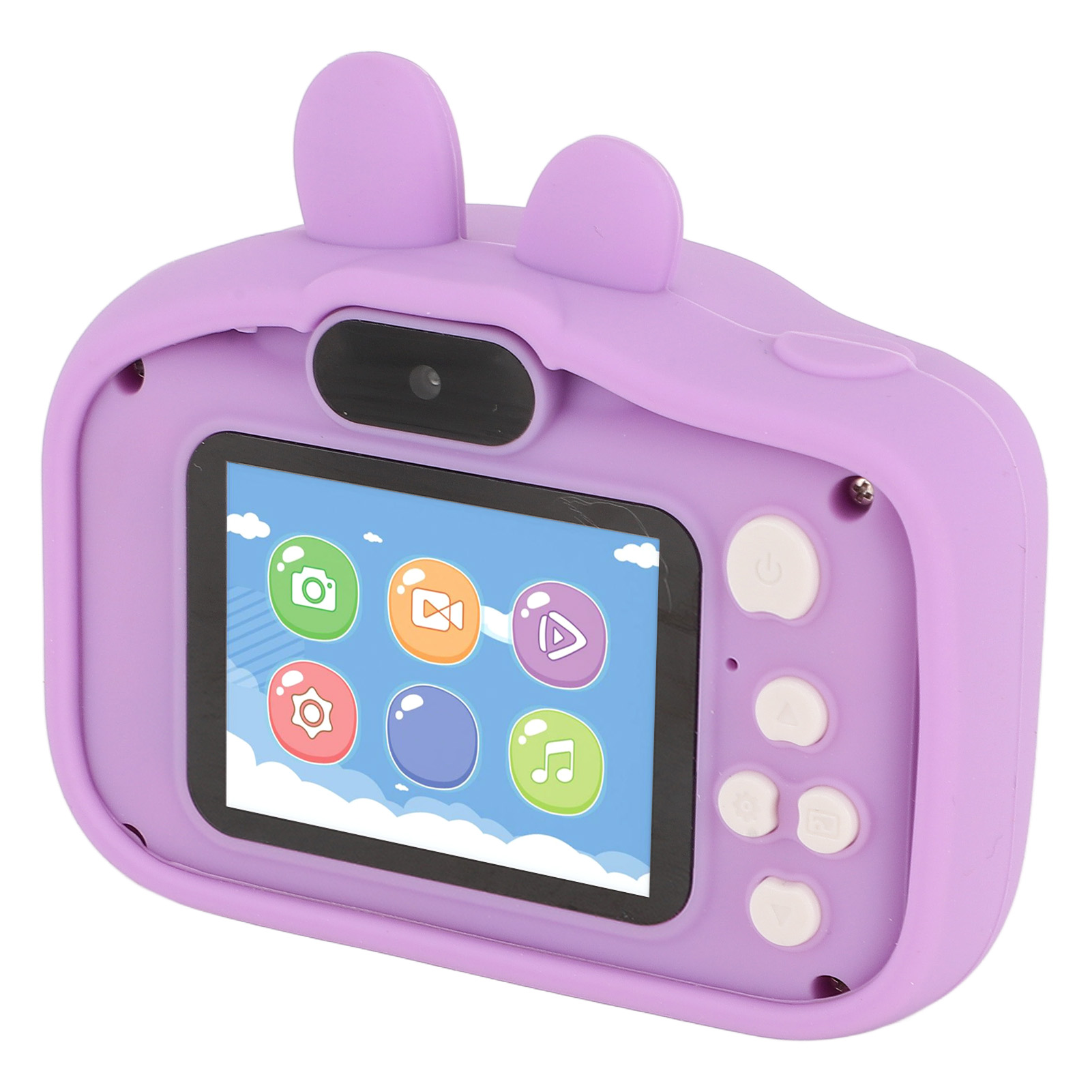 1080P HD Dual Lens Kids Camera Toy with Autofocus for Birthday Gifts