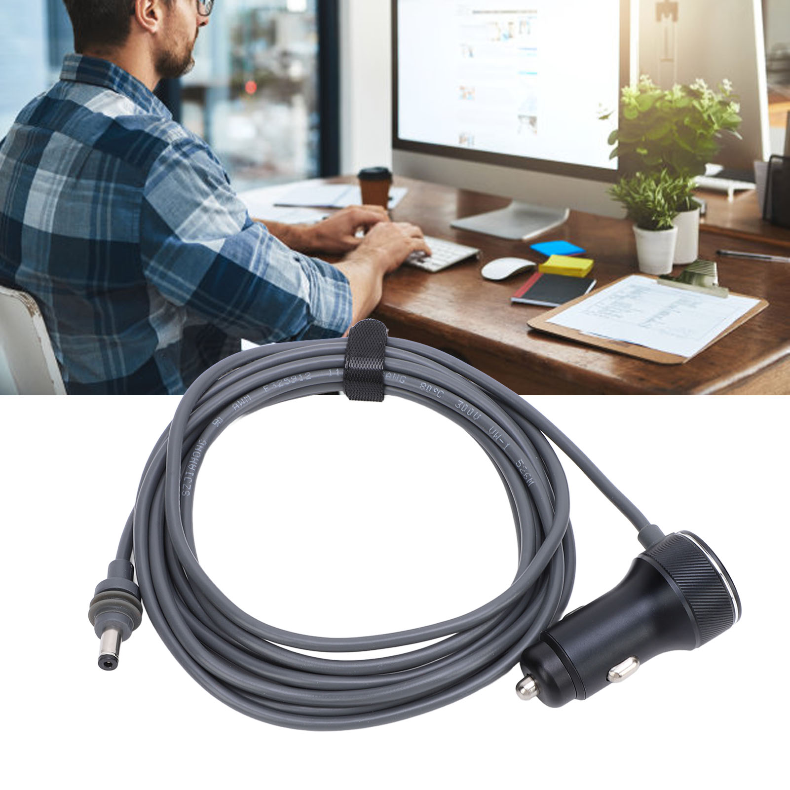 Cable de alimentación de CC a encendedor de cigarrillos para una fuente de alimentación confiable - Imagen 20 de 21