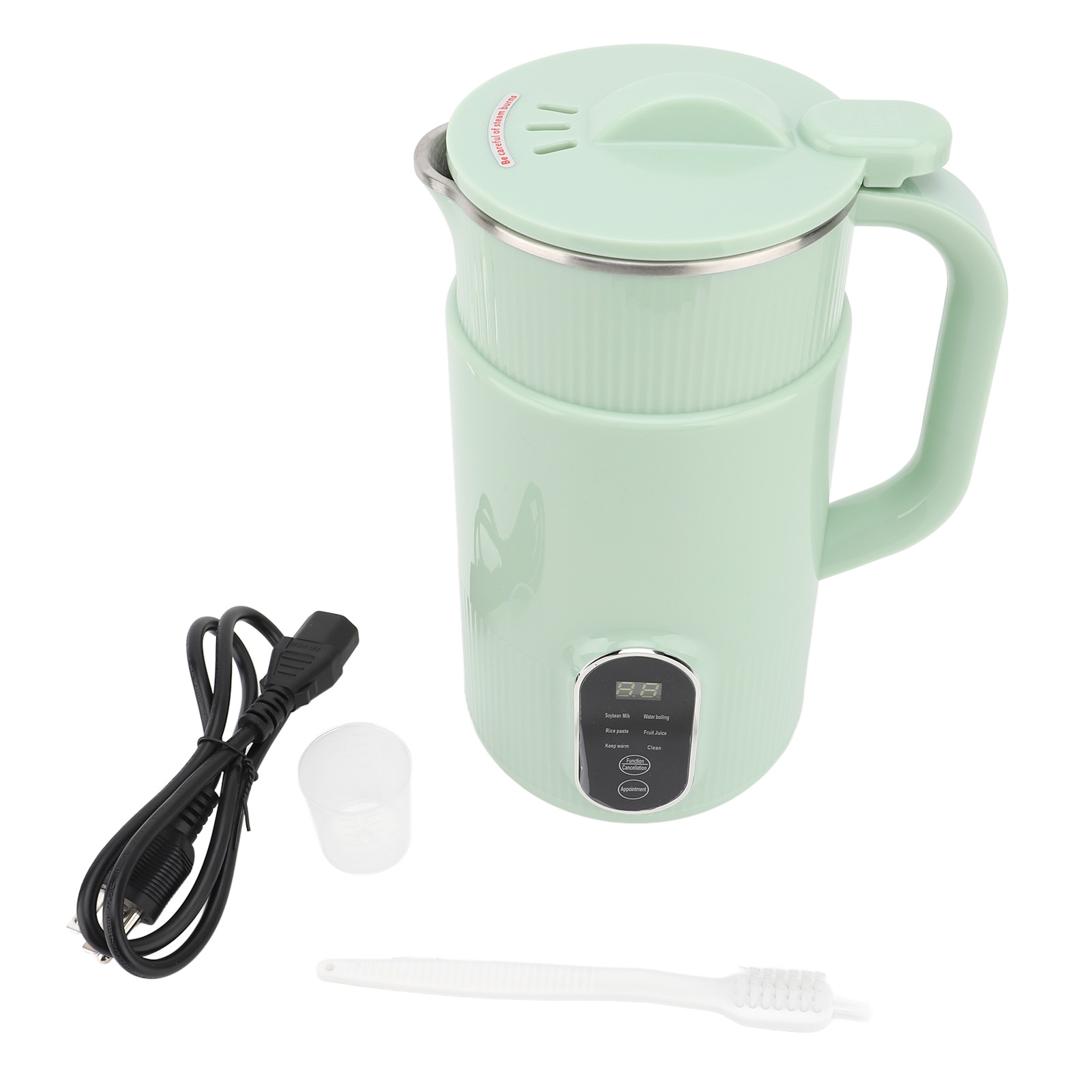 Machine à Lait De Soja électrique En Acier Inoxydable Lames En Forme De X Mac FR - Afbeelding 17 van 18