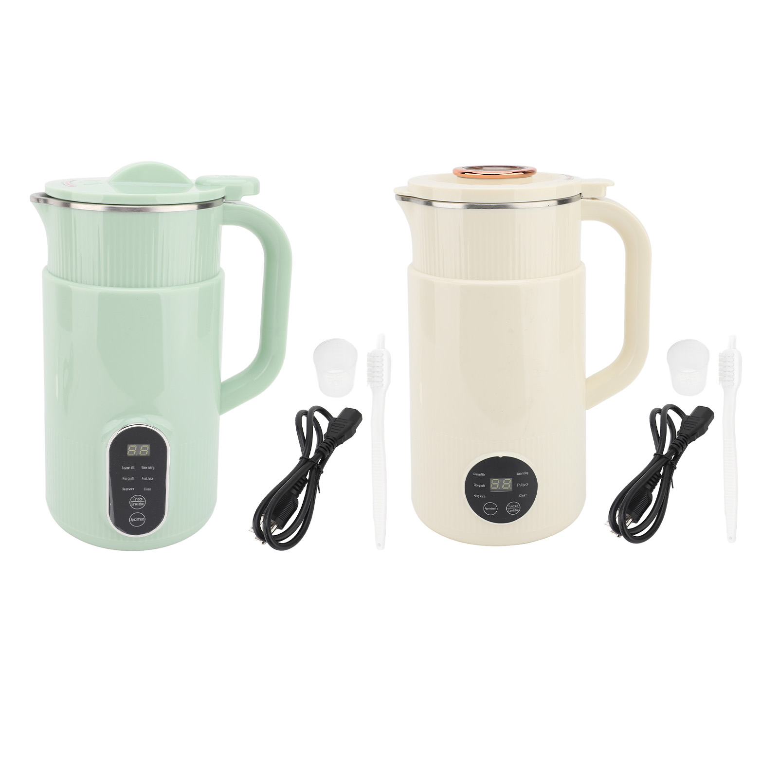 Machine à Lait De Soja électrique En Acier Inoxydable Lames En Forme De X Mac FR - Afbeelding 18 van 18