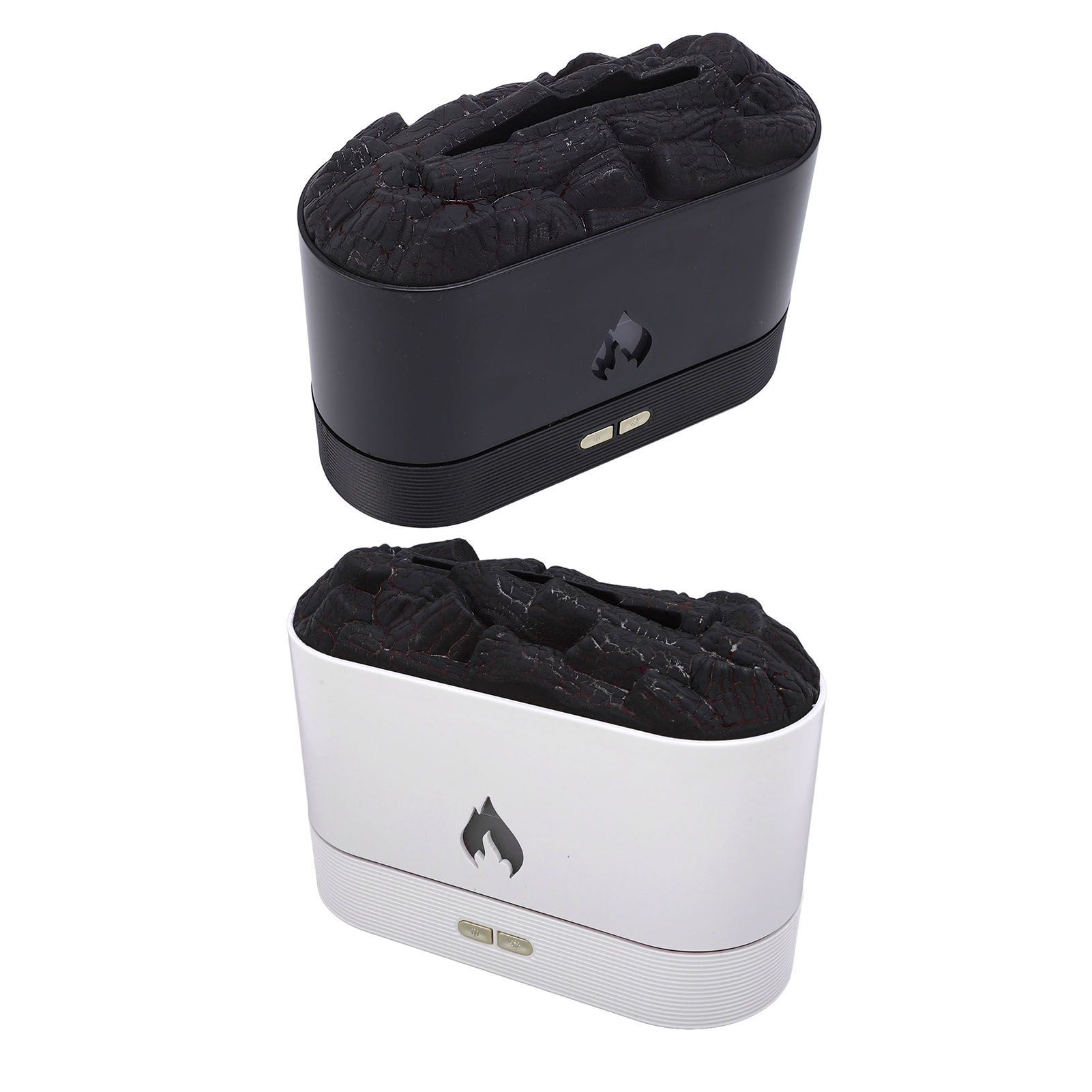 .›Flame Aromatherapy Diffuser Quiet Relaxing Decorative Desktop Flame Humidifier - Picture 25 of 29