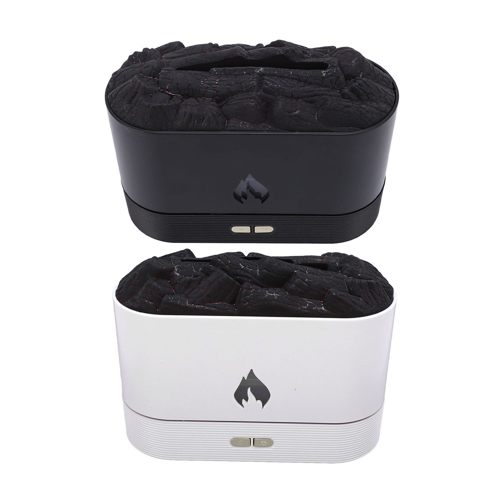 .›Flame Aromatherapy Diffuser Quiet Relaxing Decorative Desktop Flame Humidifier - Picture 27 of 29