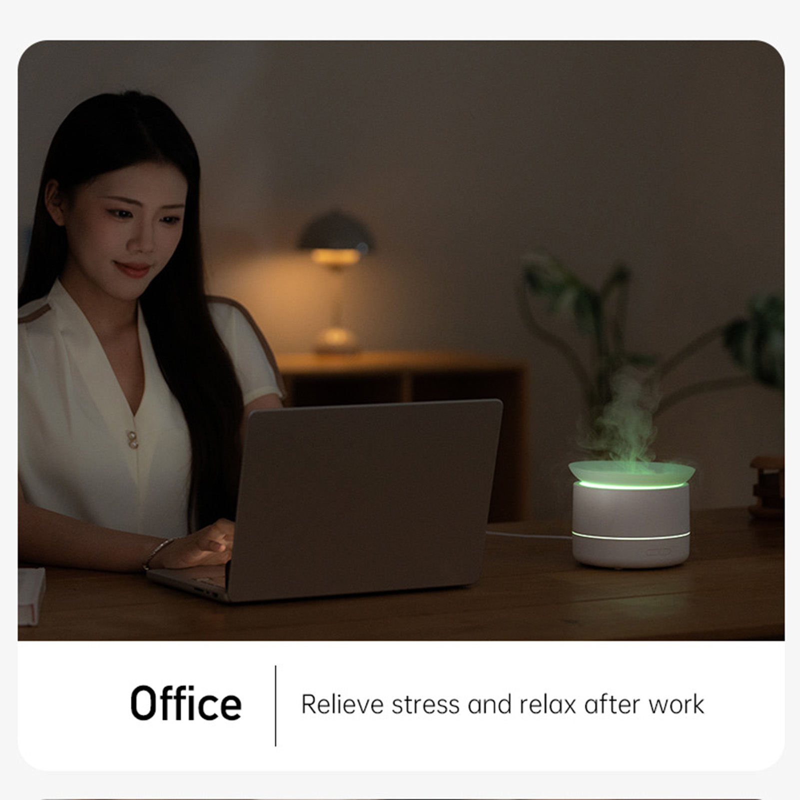 200ml Aromatherapy Diffuser Humidifier for Home Office Desk - Picture 17 of 18