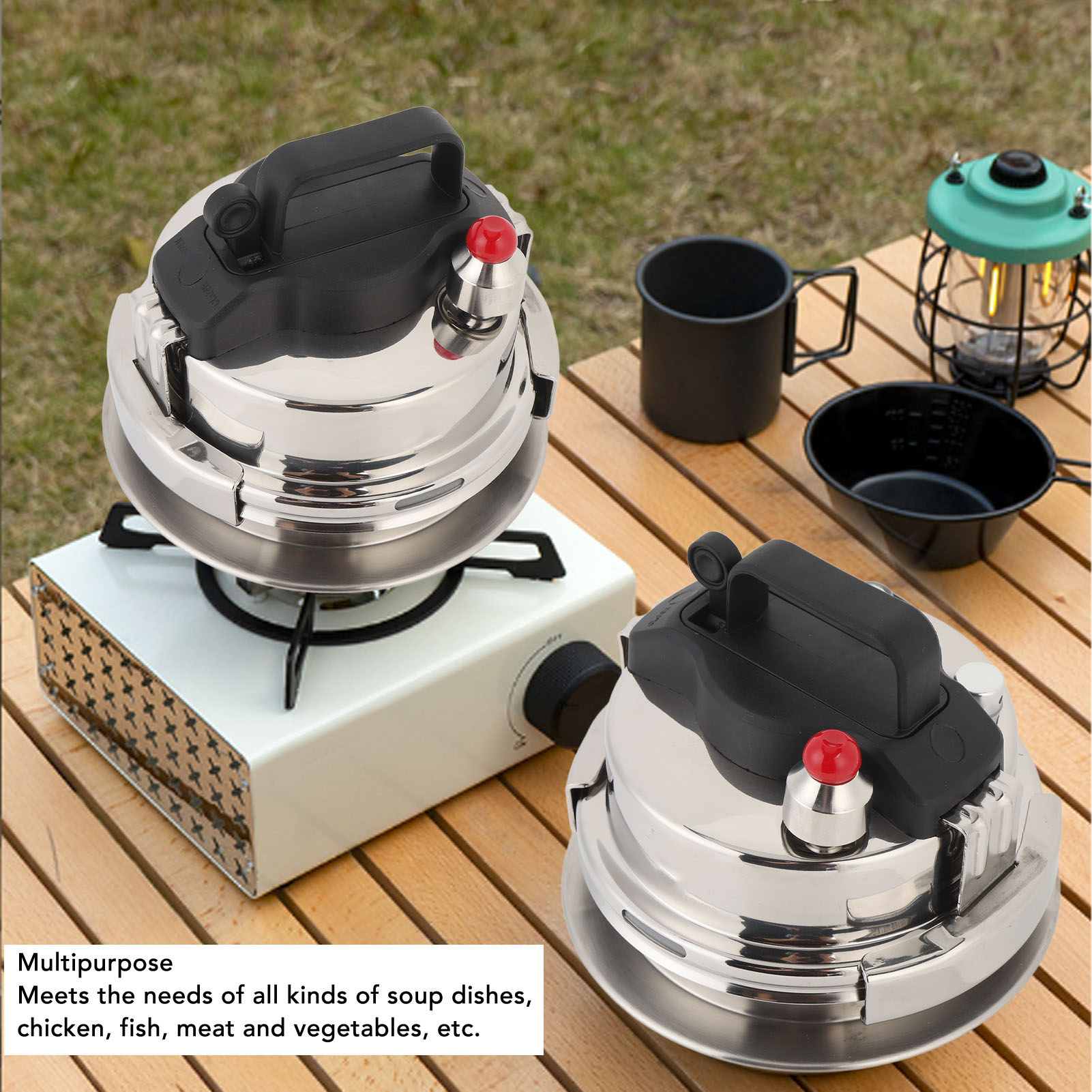 Small Pressure Cooking Pot Retains Original Flavors Ideal For Home Use - Picture 13 of 18