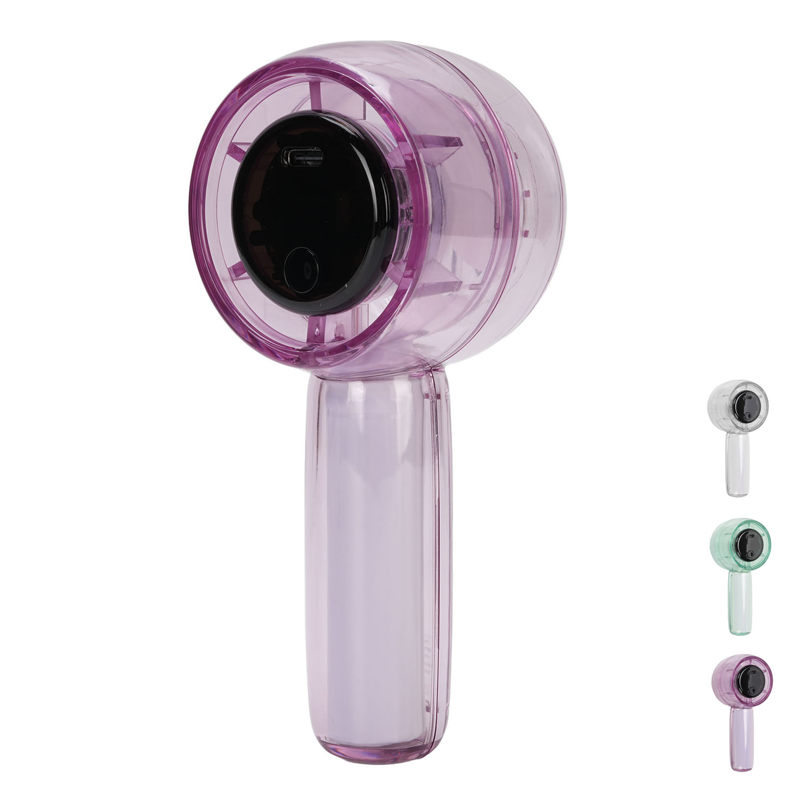 EJ Handheld Turbo Fan 5 Speeds Stepless Adjustable Rechargeable Portable Small - Bild 28 von 33