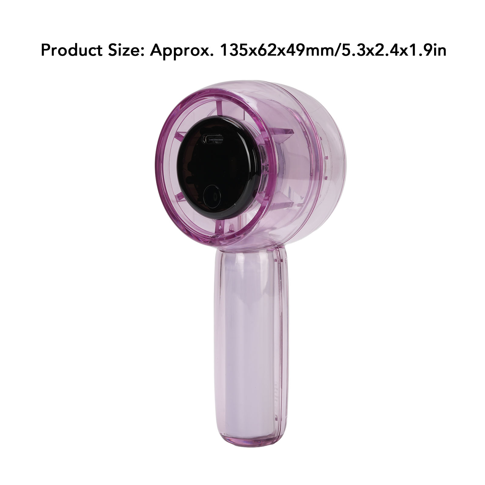 EJ Handheld Turbo Fan 5 Speeds Stepless Adjustable Rechargeable Portable Small - Bild 27 von 33