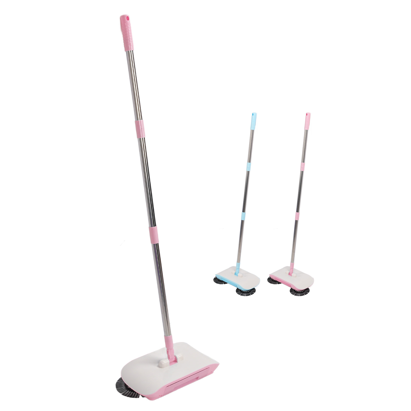 Household Hand Push Sweeper Kehrmaschine Mehrzweck Mop Besen Kehrschaufel - Bild 25 von 30