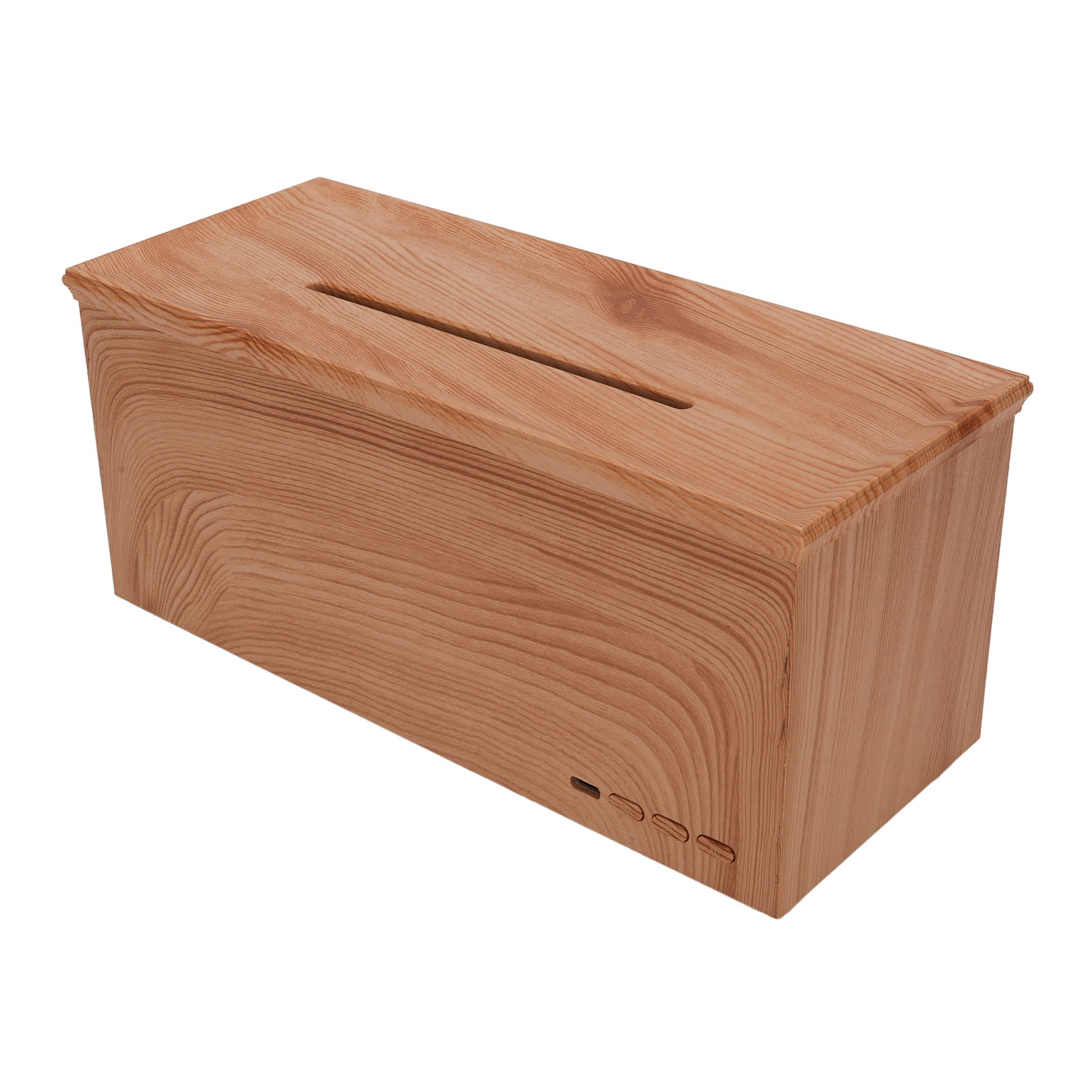 180ml Water Tank Wood Grain Fireplace Aromatherapy Diffuser Simulation Flame