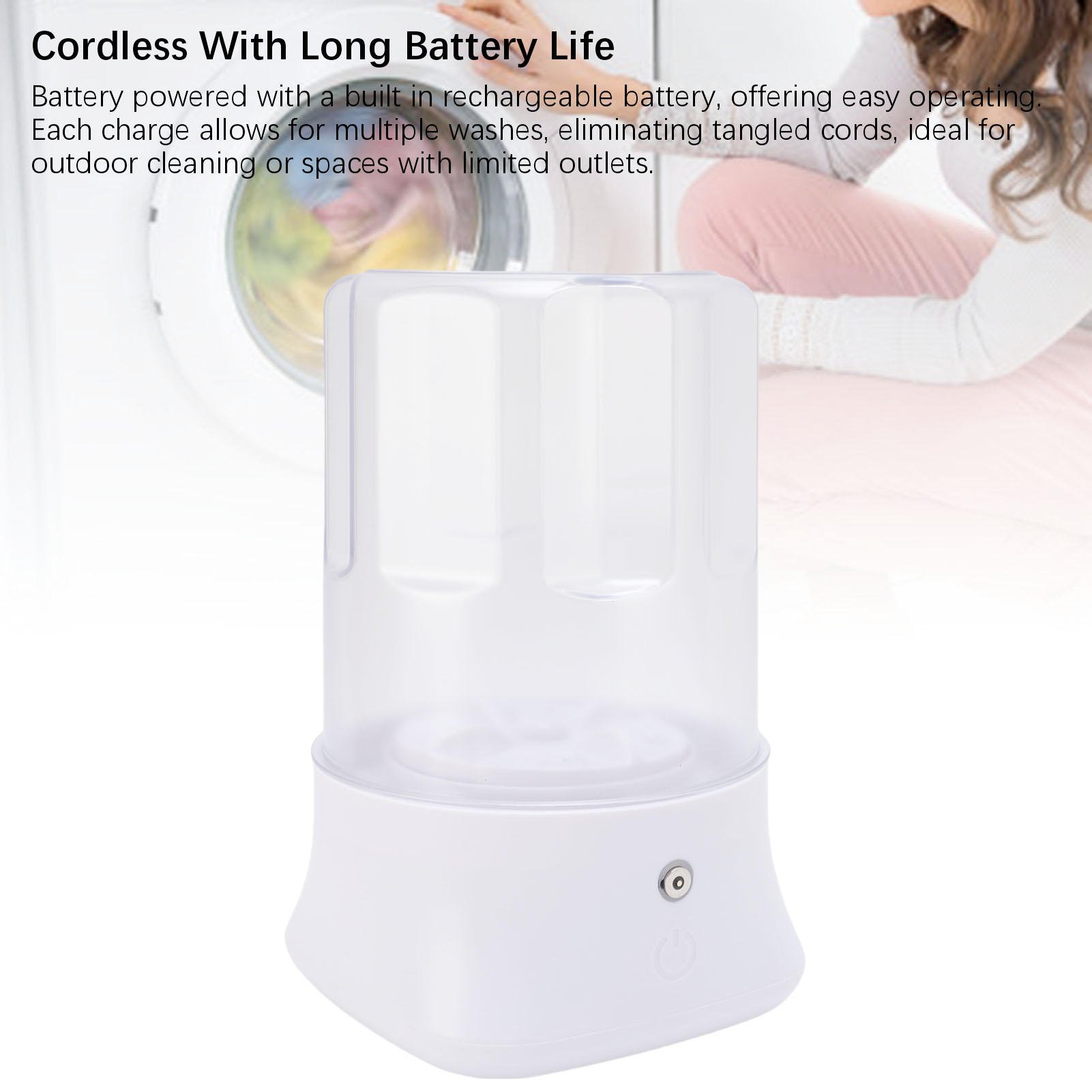 Mini Underwear Washing Machine Quiet Portable Washing Machine Travel Laundry - Picture 29 of 30