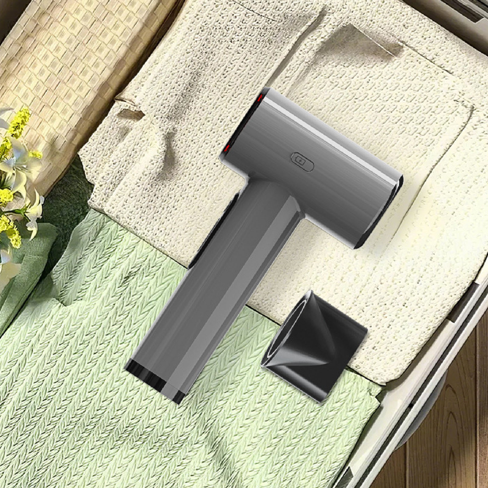Negative Ion Hair Dryer USB Rechargeable High Speed Constant Temperature Co DM - Picture 14 of 18