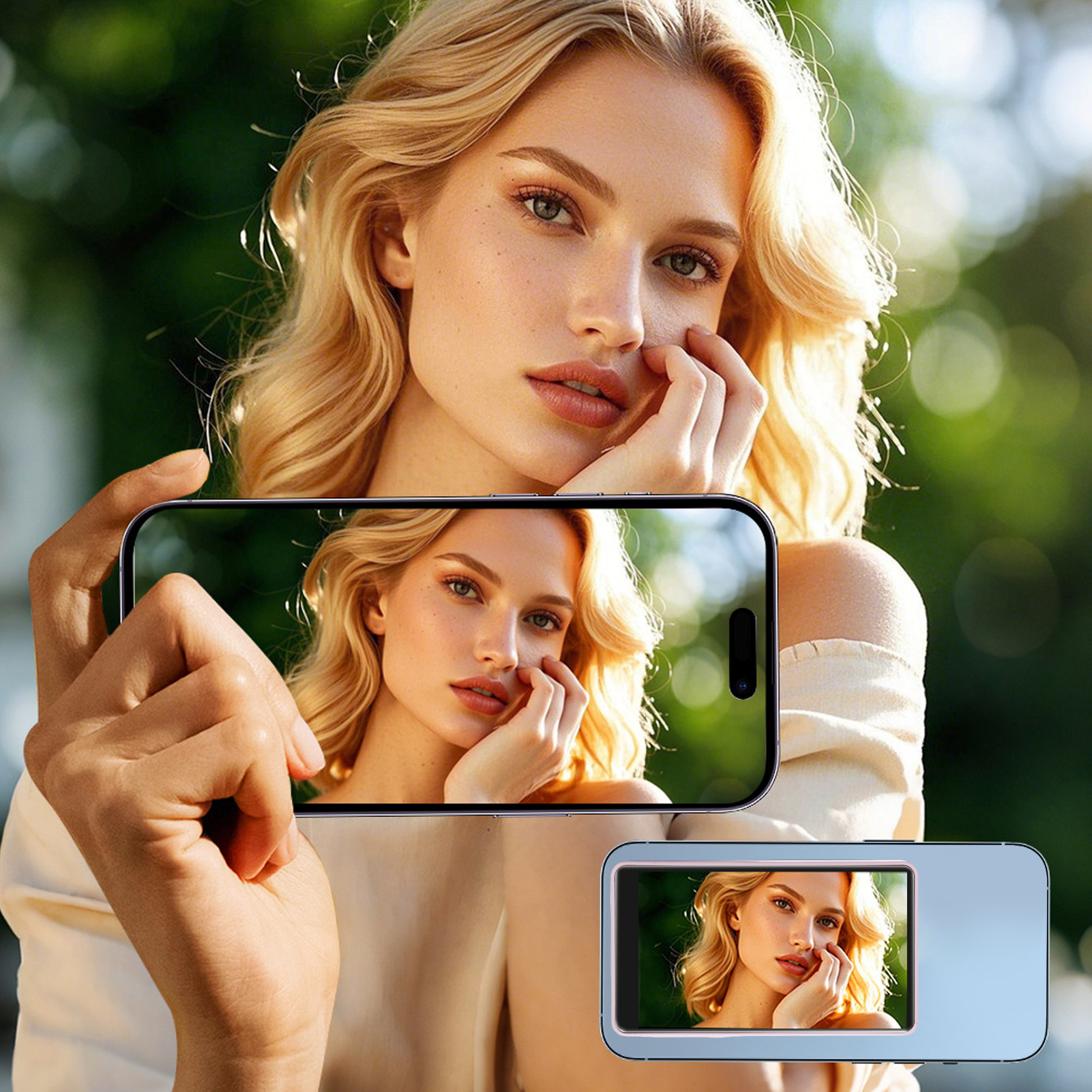 Ecran caméra arrière télécommandé pour selfie vlogs - Photo 21 sur 21