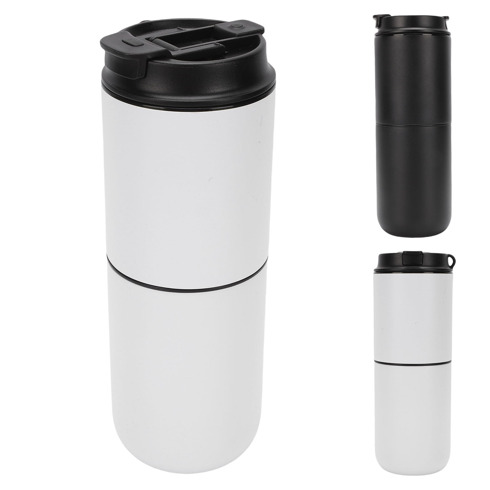 350ML Portable Coffee Maker W/ Integrated Grinder Semi-Automatic - Picture 29 of 30