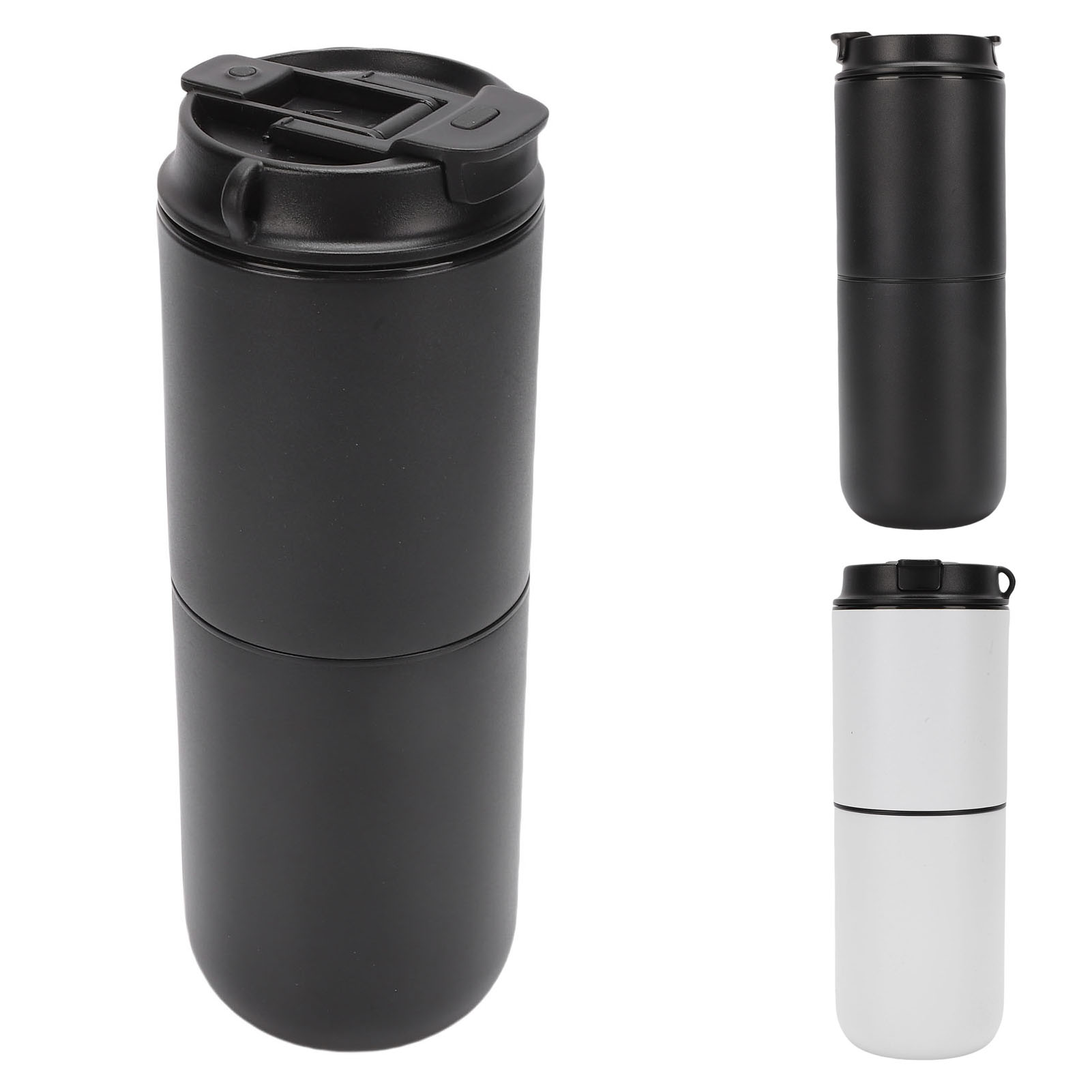 350ML Portable Coffee Maker W/ Integrated Grinder Semi-Automatic - Picture 26 of 30