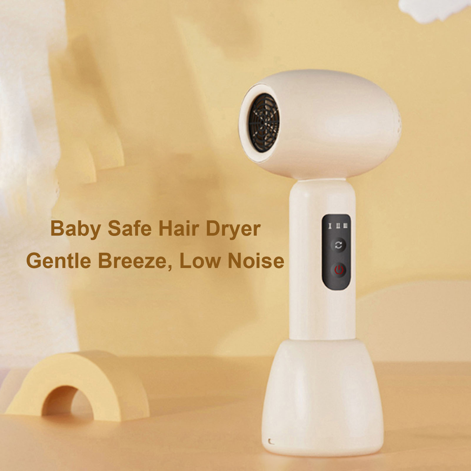 Baby Hair Dryer Low Radiation Cordless Constant Temperature - Picture 25 of 30