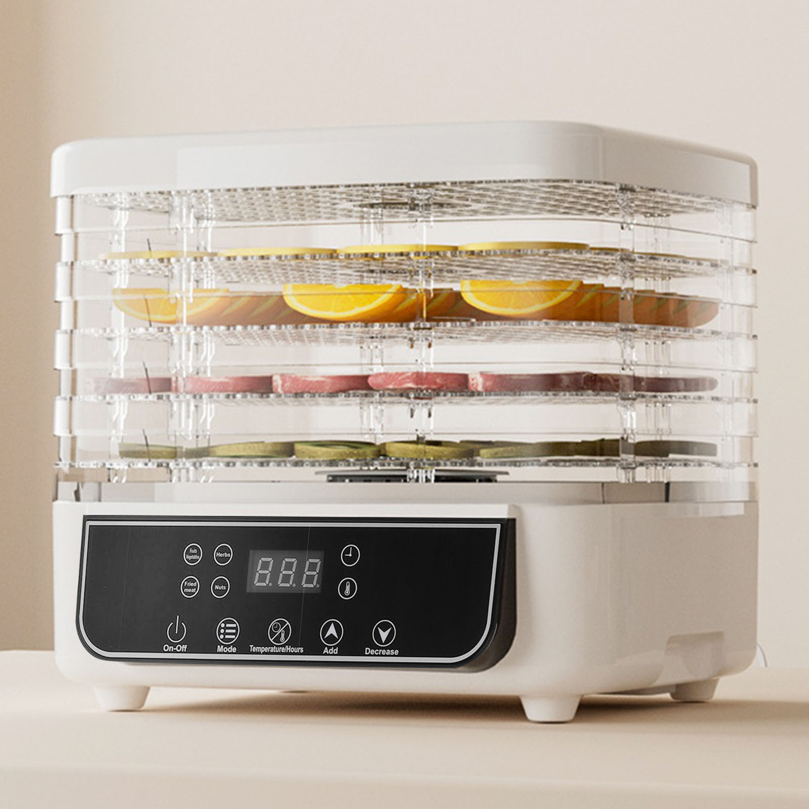 AI Upgrade Smart 5 Layer Food Dehydrator Fruit Snack Dryer - Picture 24 of 29