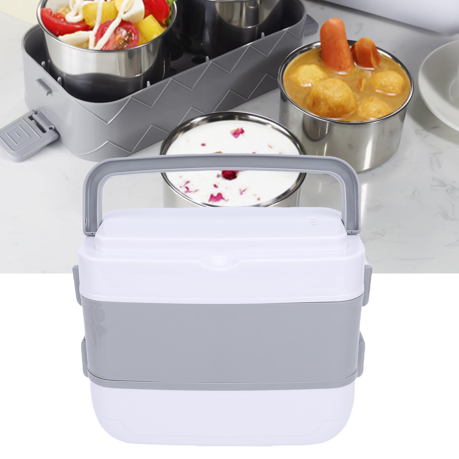 250W Electric Lunch Box Portable Removable Inner Pot - Picture 25 of 30