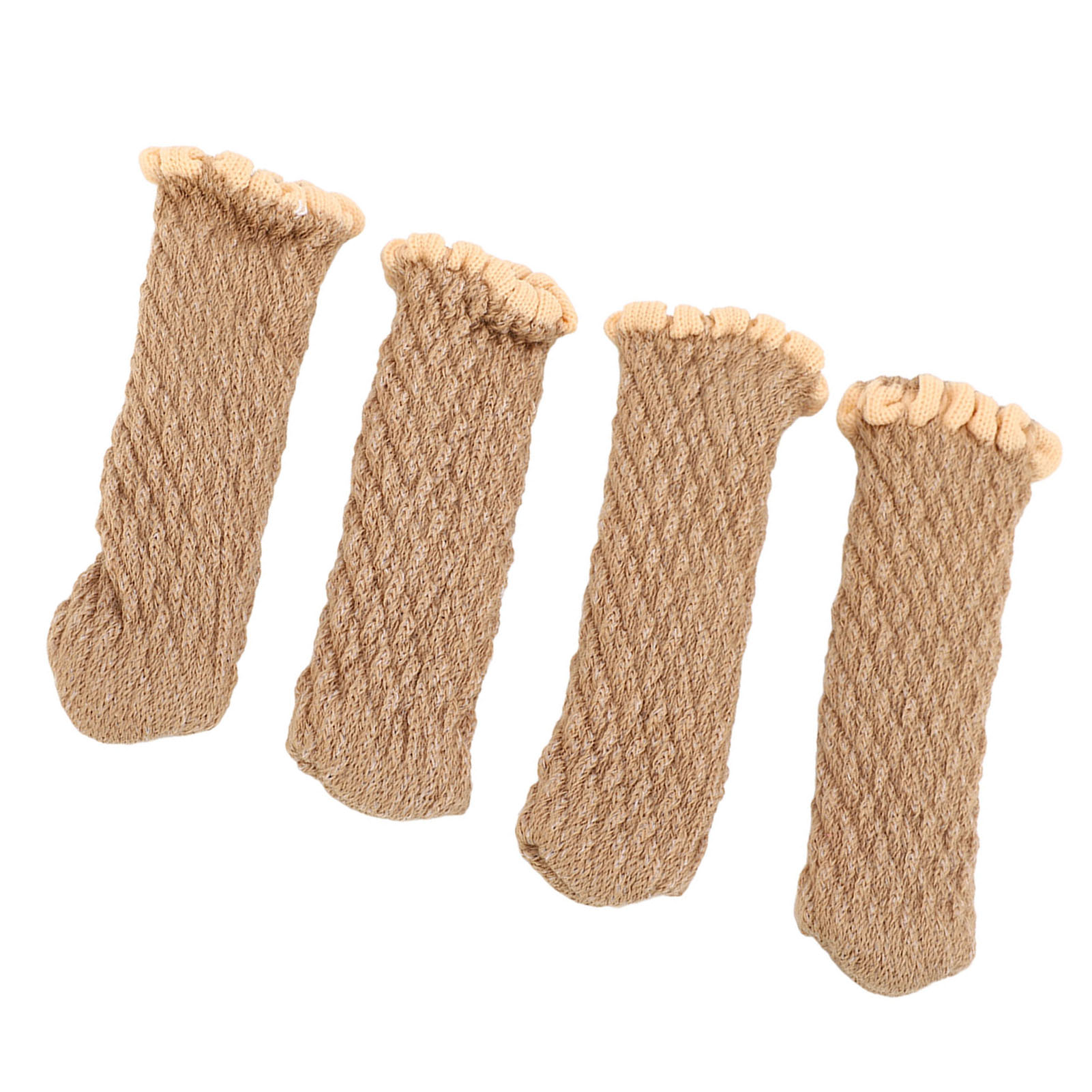 20Pcs Thickened Knitted Table Chair Leg Floor Protectors Covers Furniture Leg So