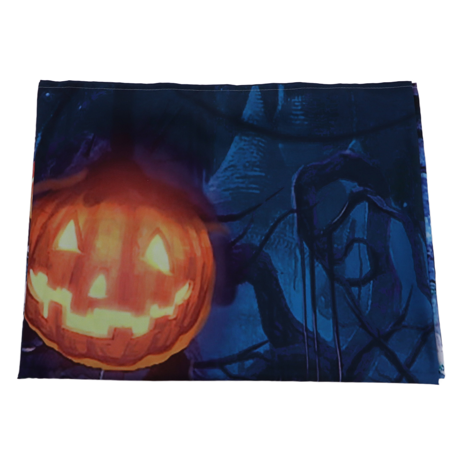 Halloween Backdrop Scary Cemetery Pumpkin Lantern Backdrop For Studio Props